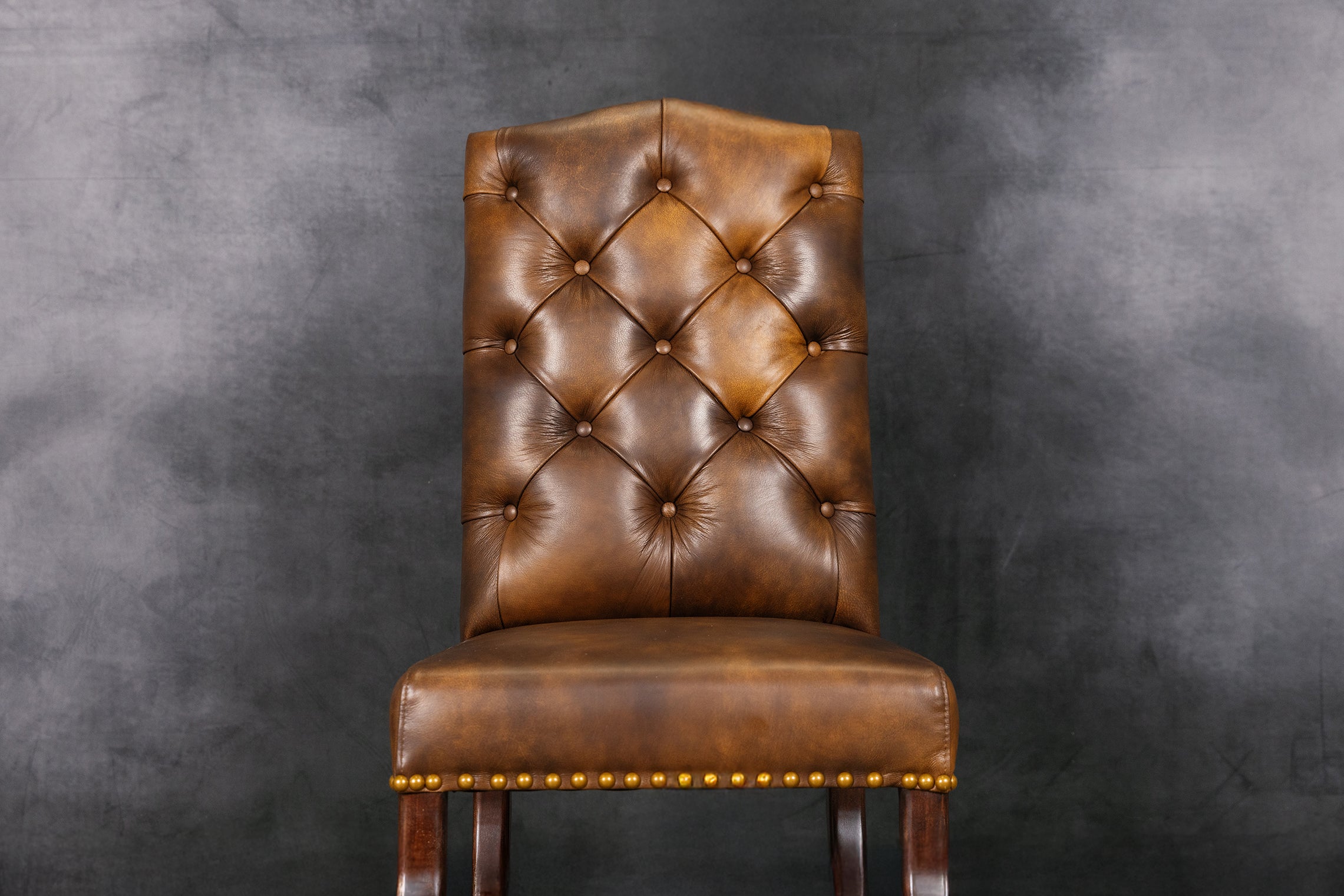 CHAISE DE SALLE À MANGER EN CUIR THUNDERBIRD
