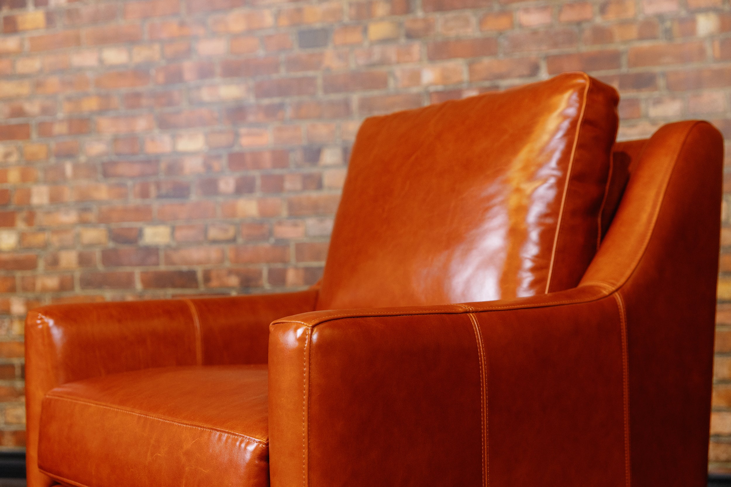 PARLOUR CHAIRS AS IS IN PREMIUM LEATHER