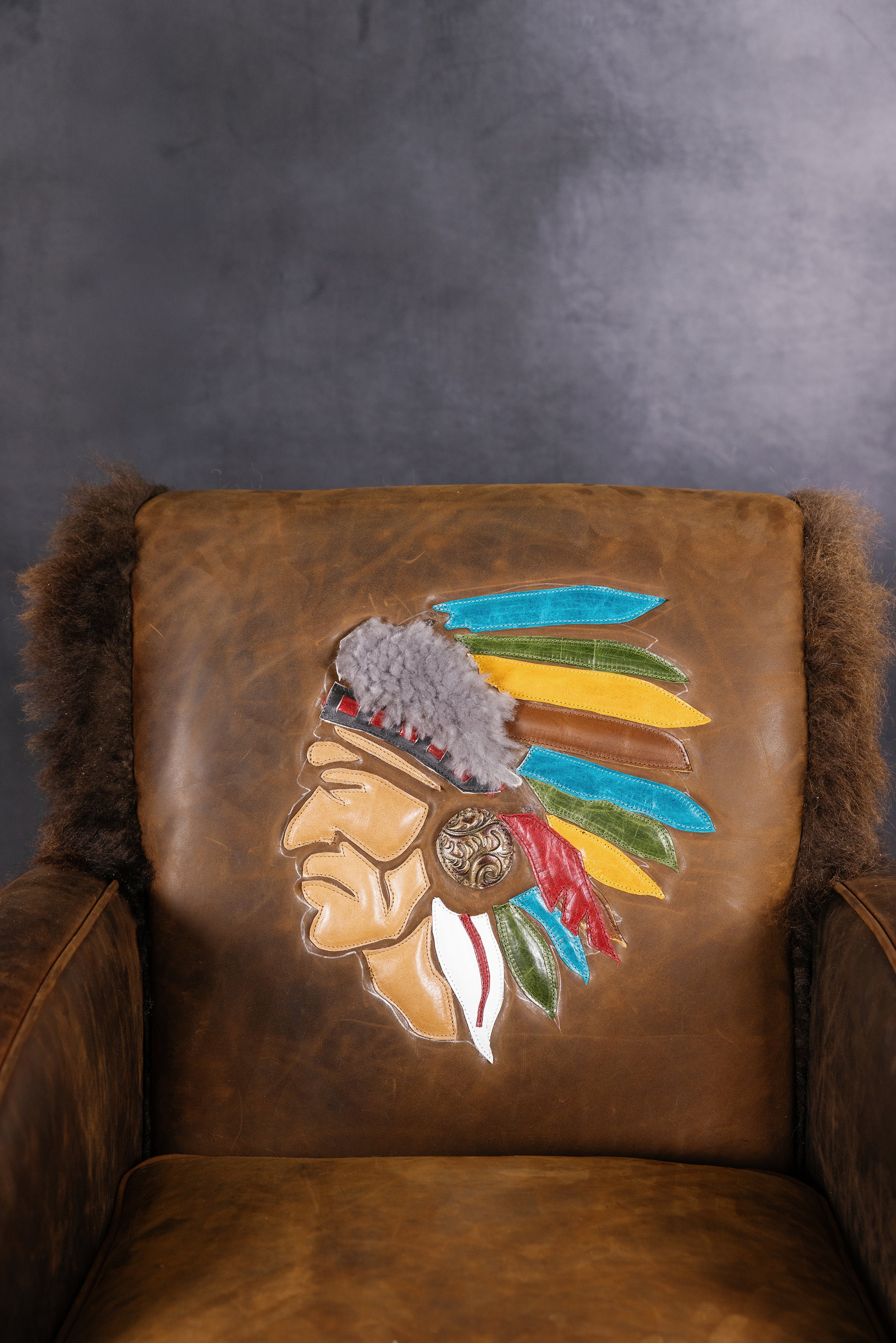 APACHE LEATHER CHAIR