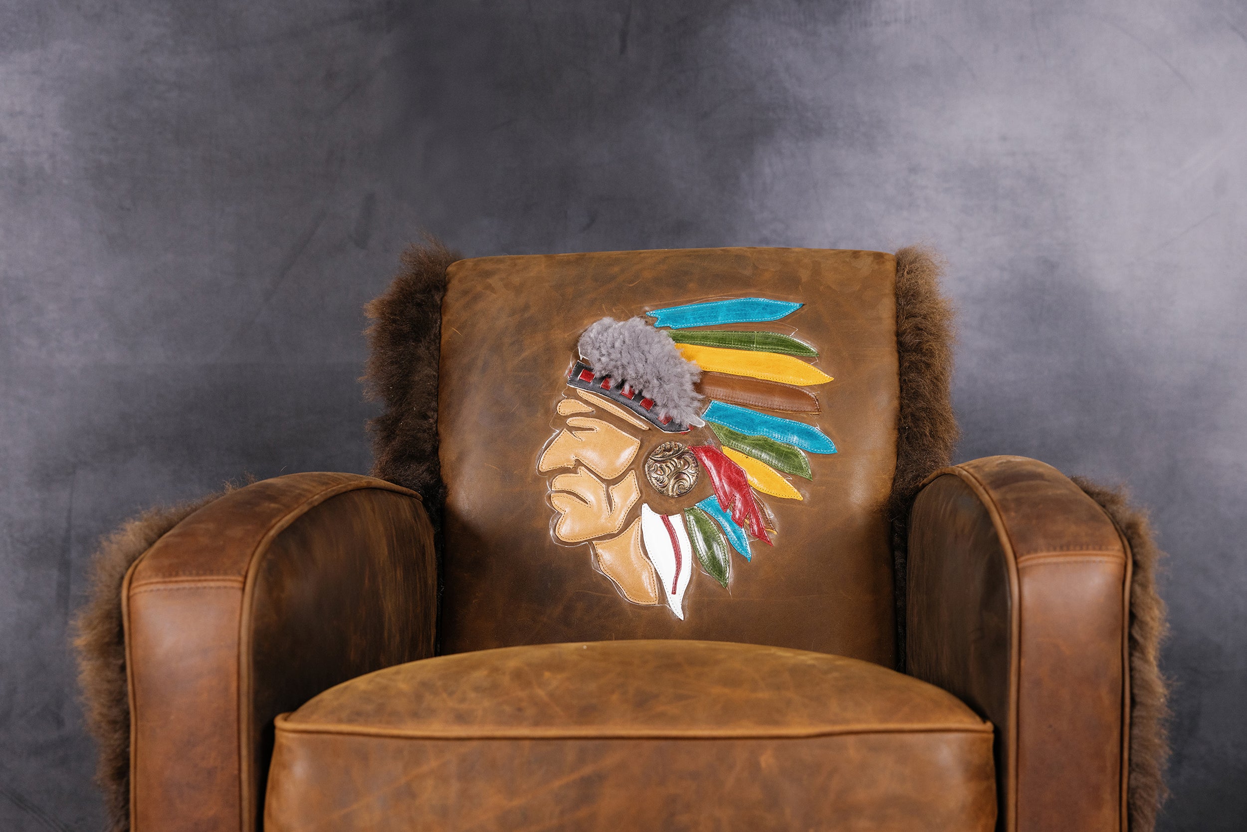 APACHE LEATHER CHAIR