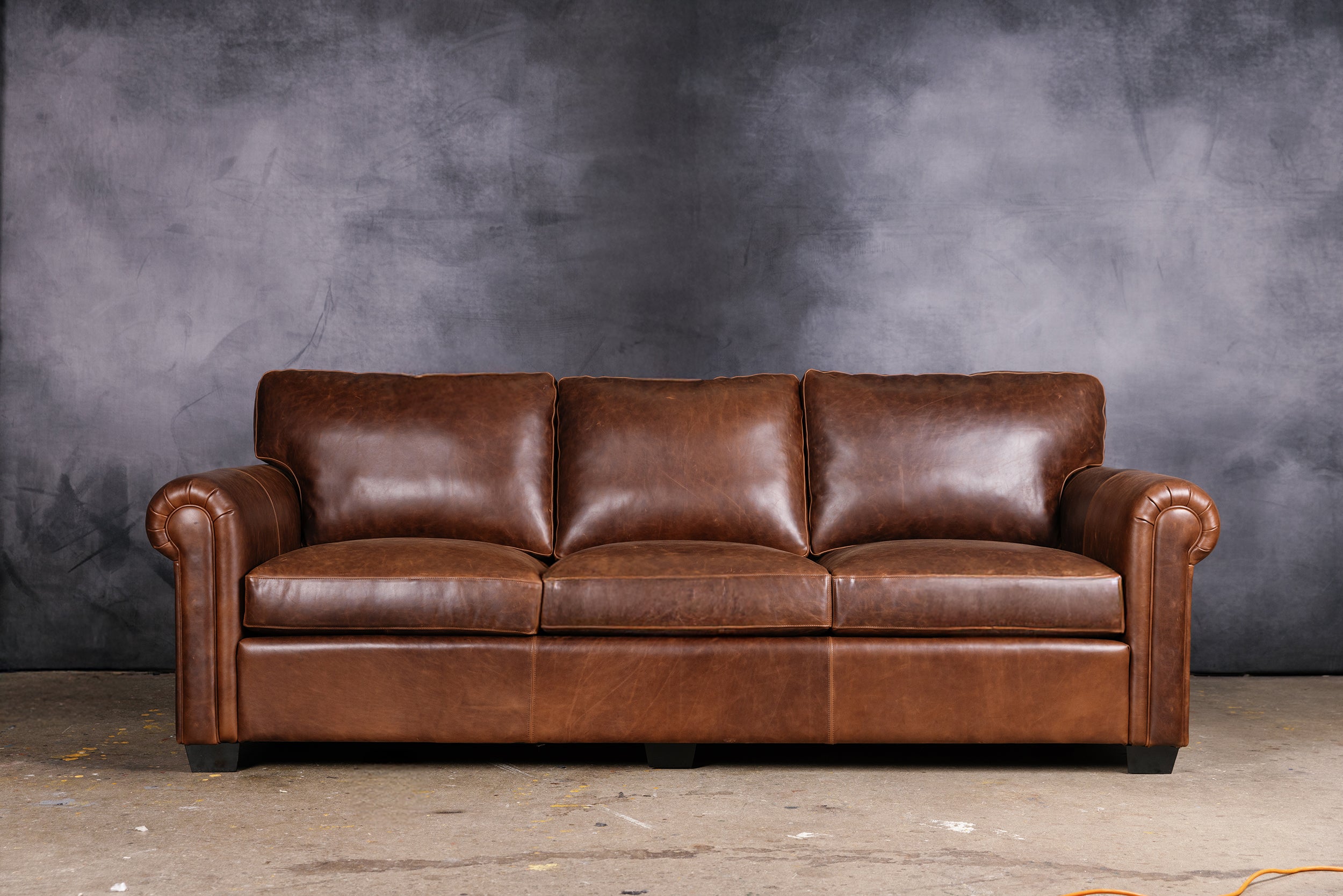 LEATHER SOFA 
