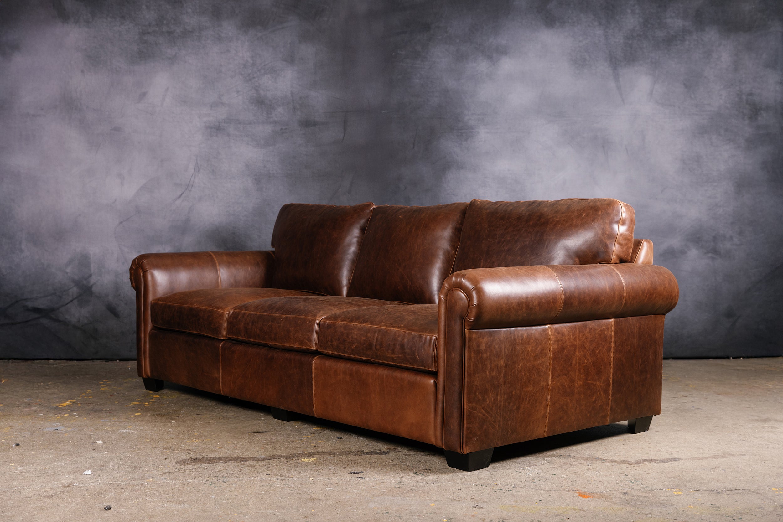 Duke Of Lancaster Leather Sofa