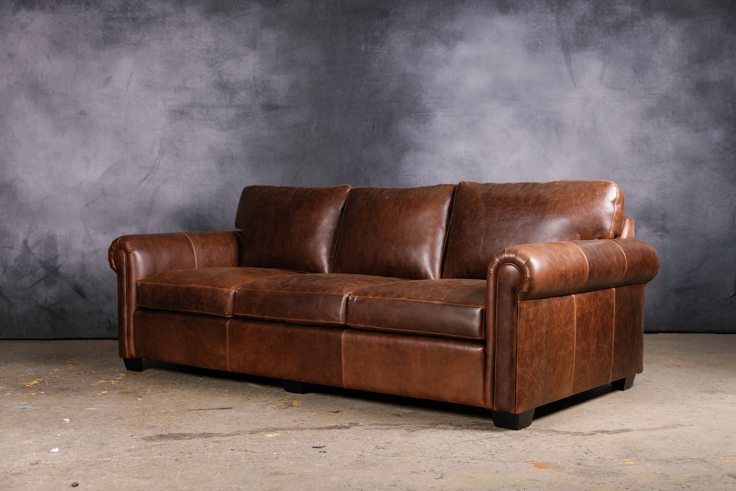 Duke Of Lancaster Leather Sofa