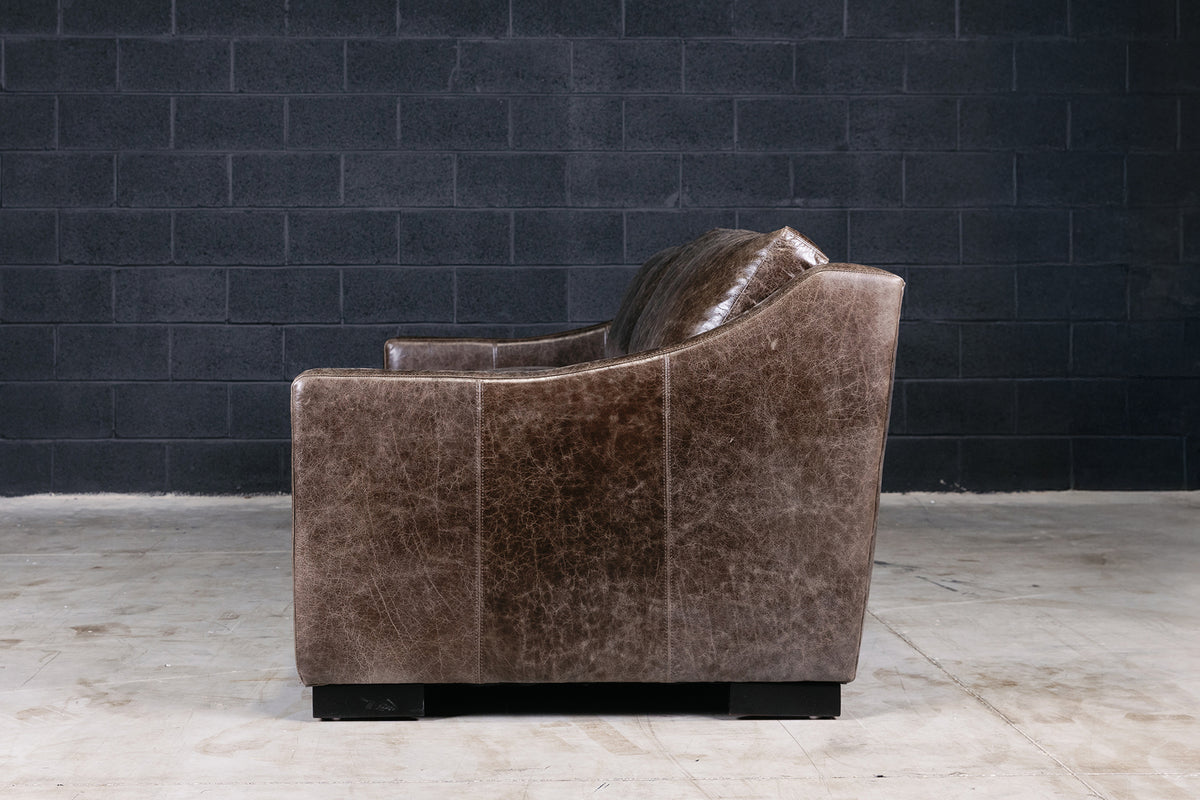 THE BRUGES LEATHER SOFA