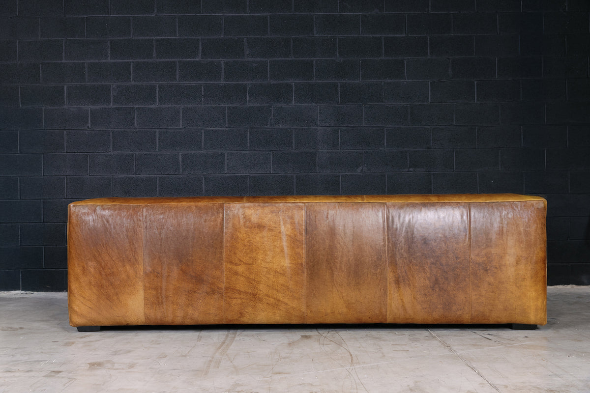 COMMISSIONER LEATHER SOFA