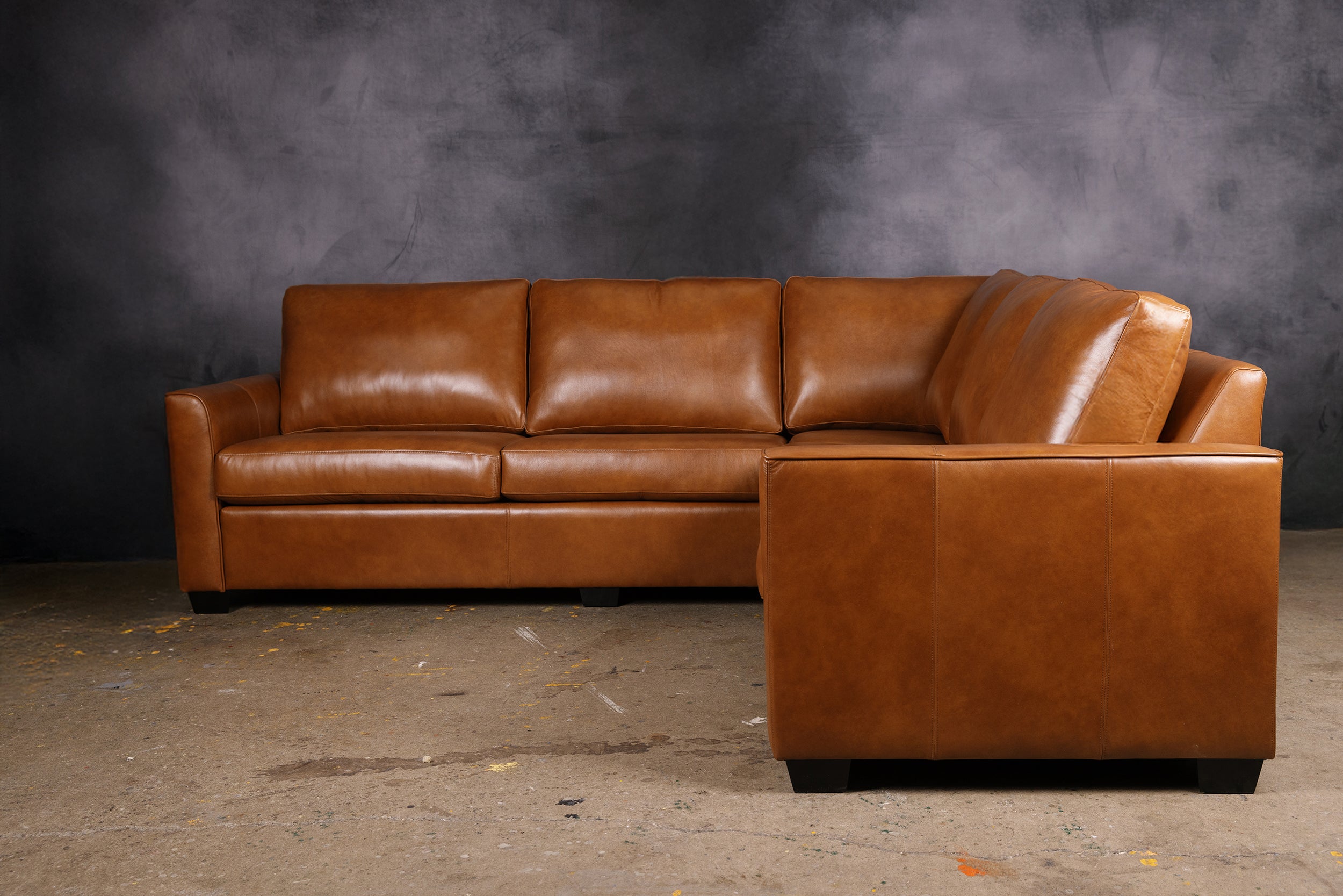 TORINO LIMITED LEATHER SECTIONAL