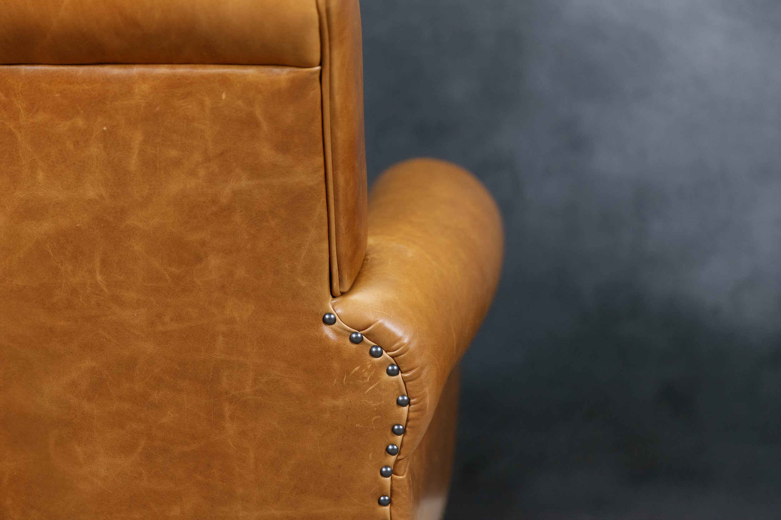 The McAllister Leather chair