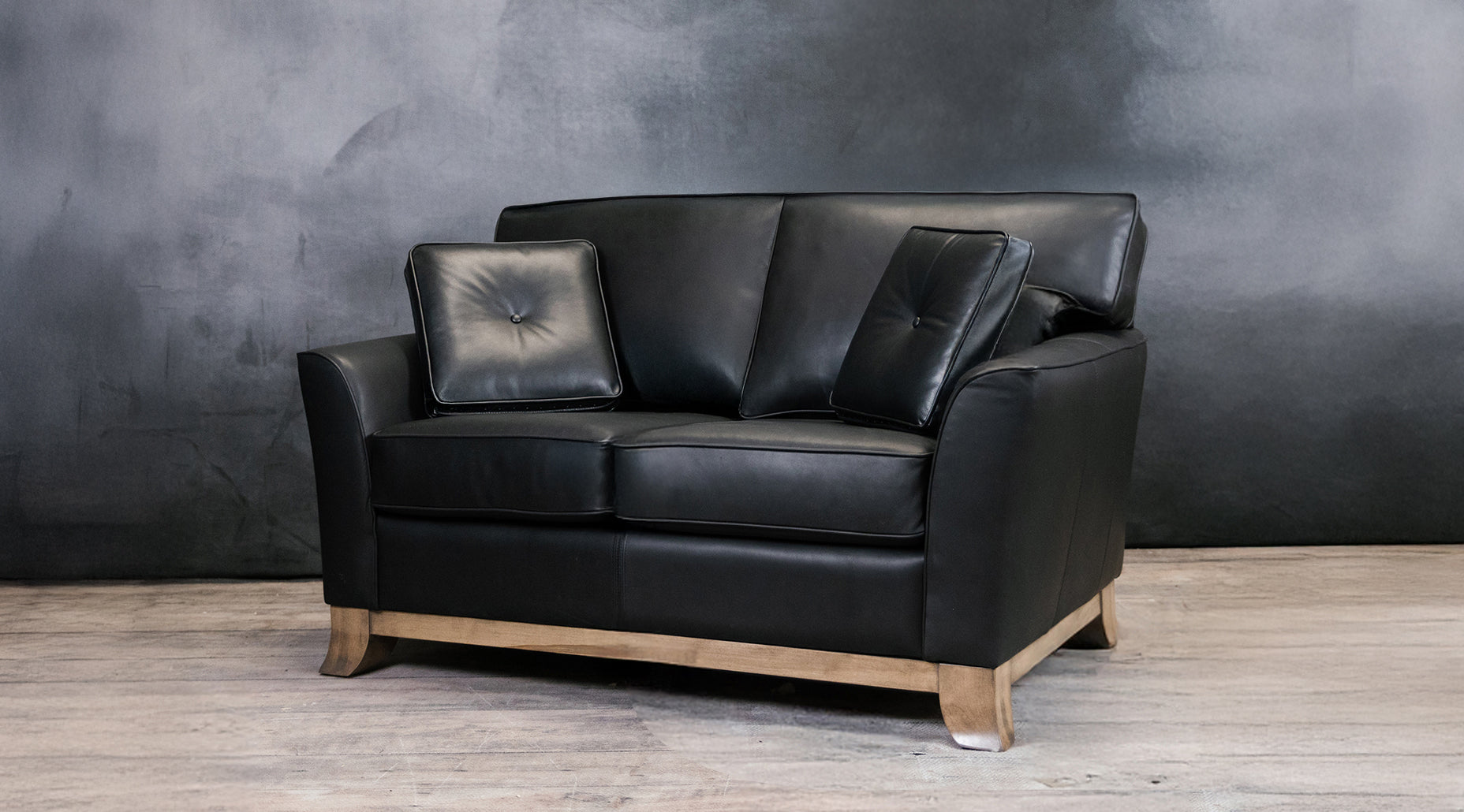 Paris Leather Loveseat