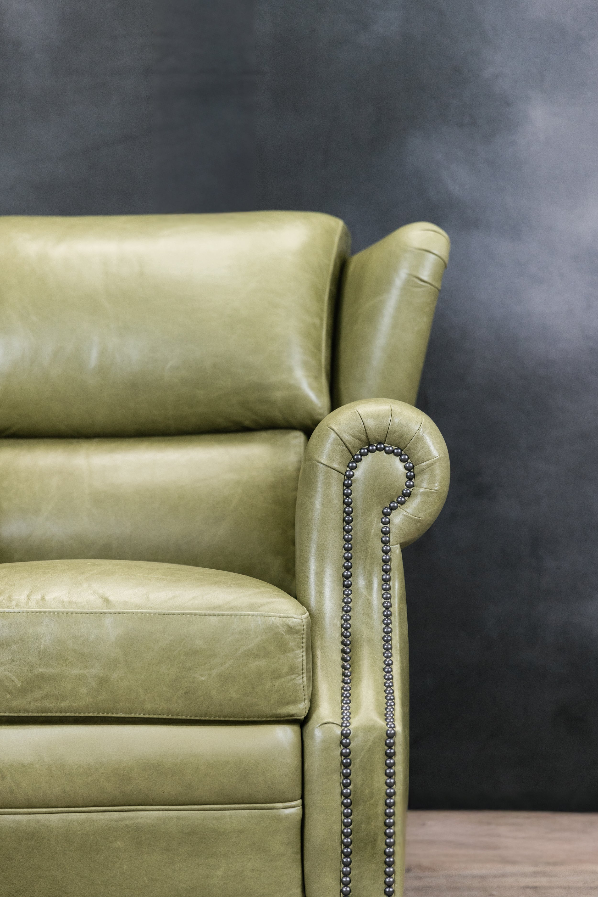 BRANDO LEATHER RECLINER CHAIR