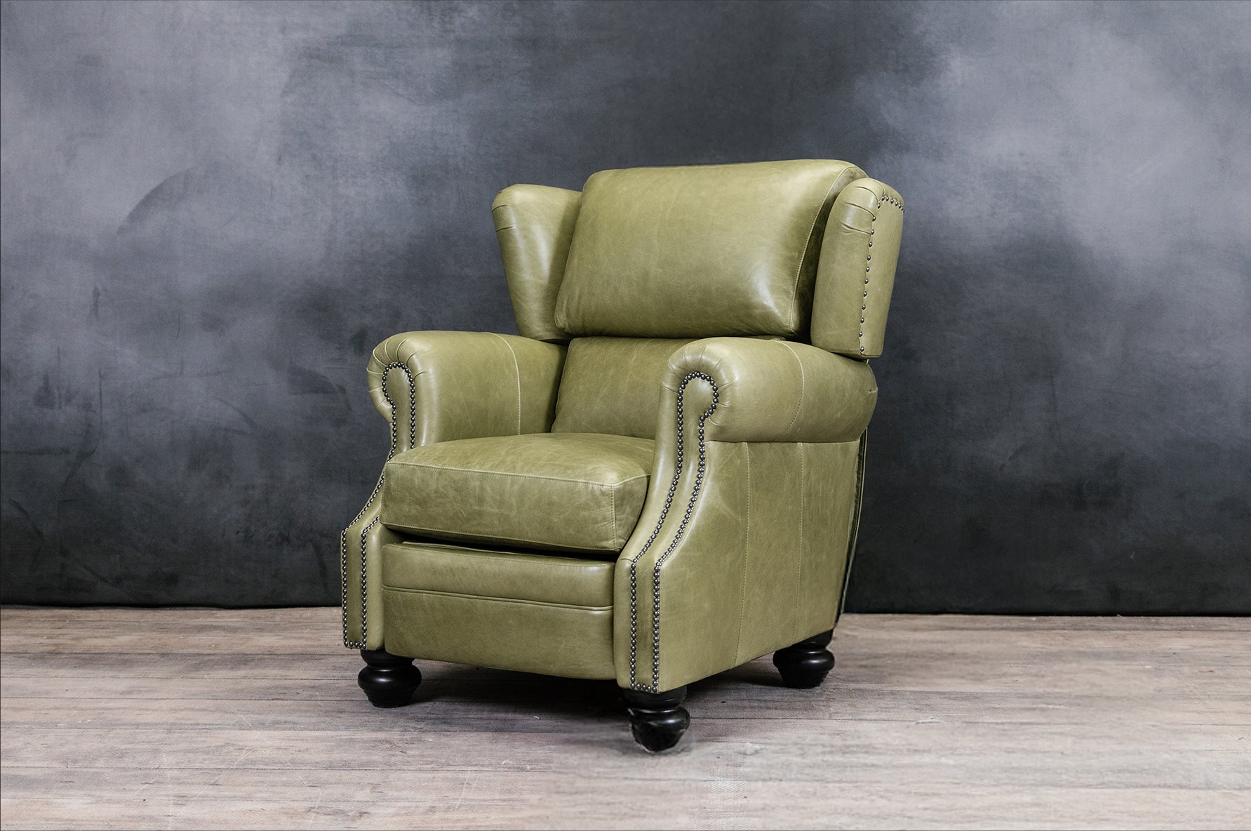 LINCOLN LEATHER RECLINER CHAIR
