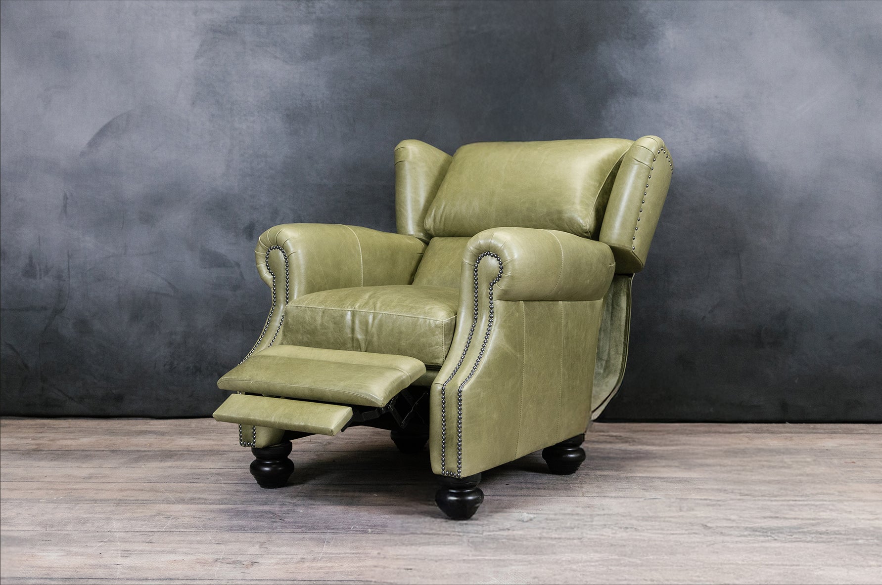 BRANDO LEATHER RECLINER CHAIR