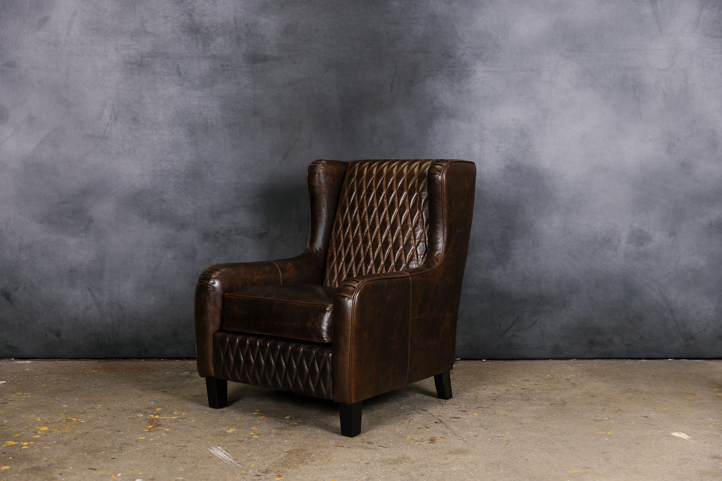 HEMINGWAY LEATHER CHAIR