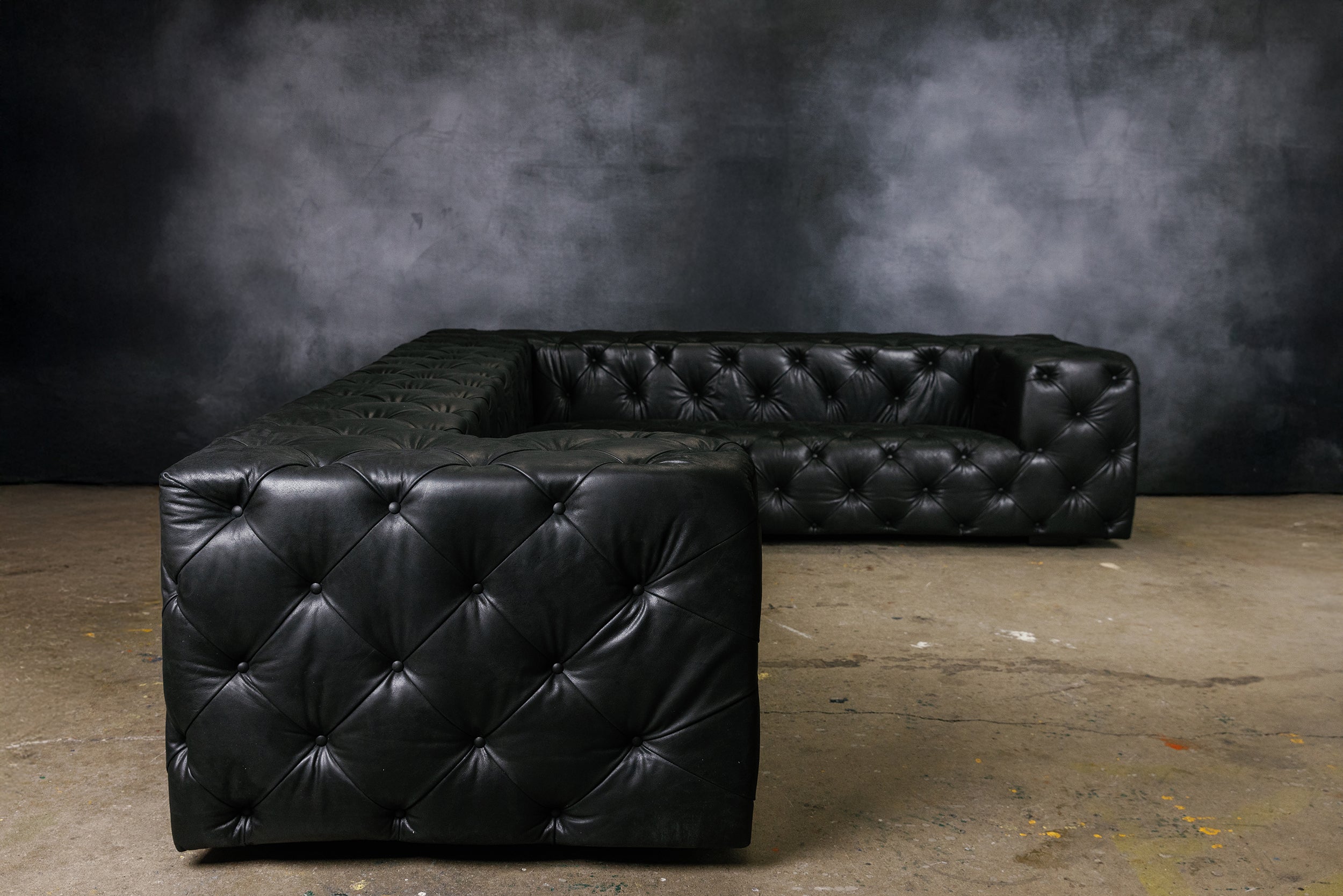 CANAPÉ D'ANGLE EN CUIR ROYAL DECADENCE