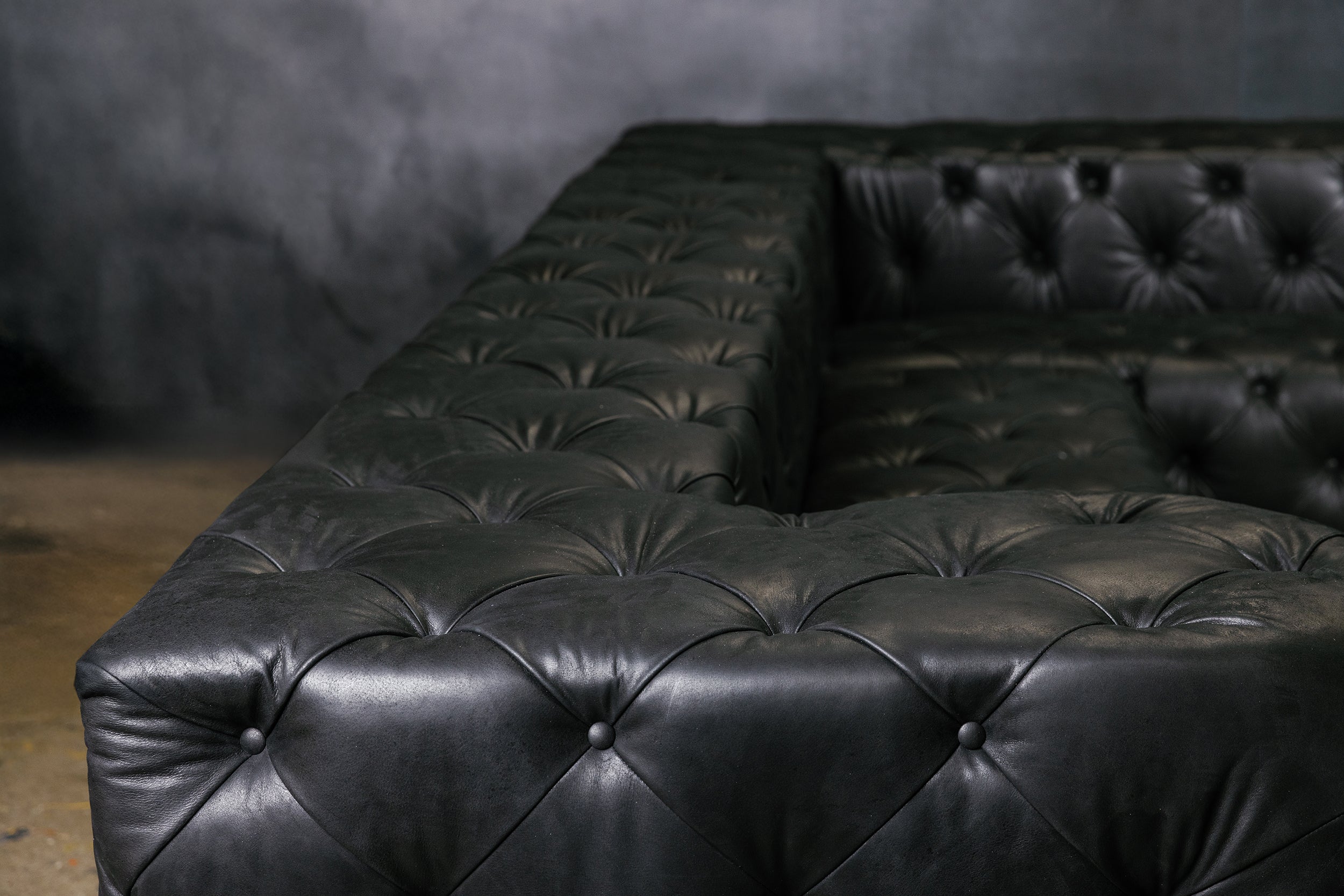 CANAPÉ D'ANGLE EN CUIR ROYAL DECADENCE