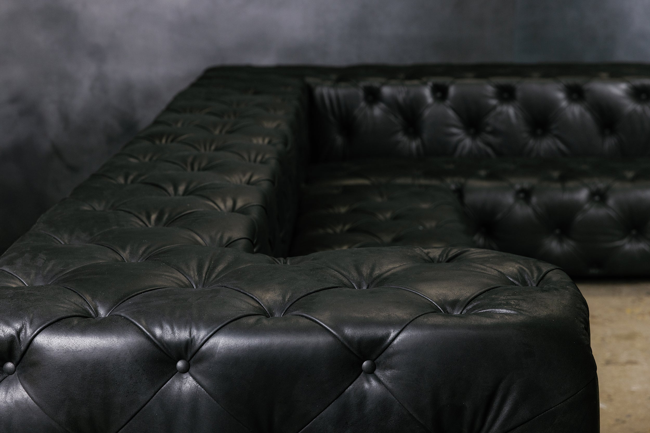 CANAPÉ D'ANGLE EN CUIR ROYAL DECADENCE