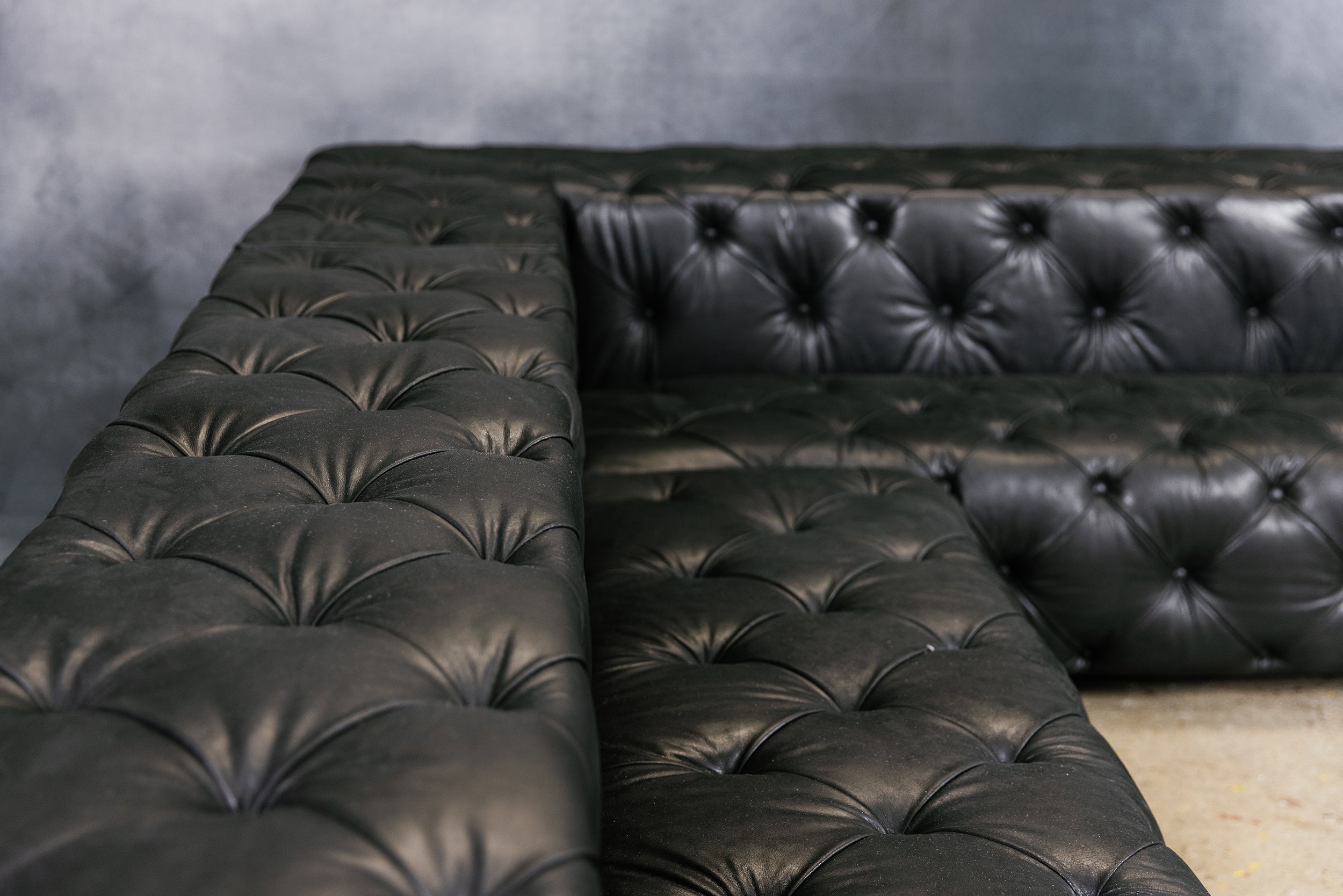 CANAPÉ D'ANGLE EN CUIR ROYAL DECADENCE