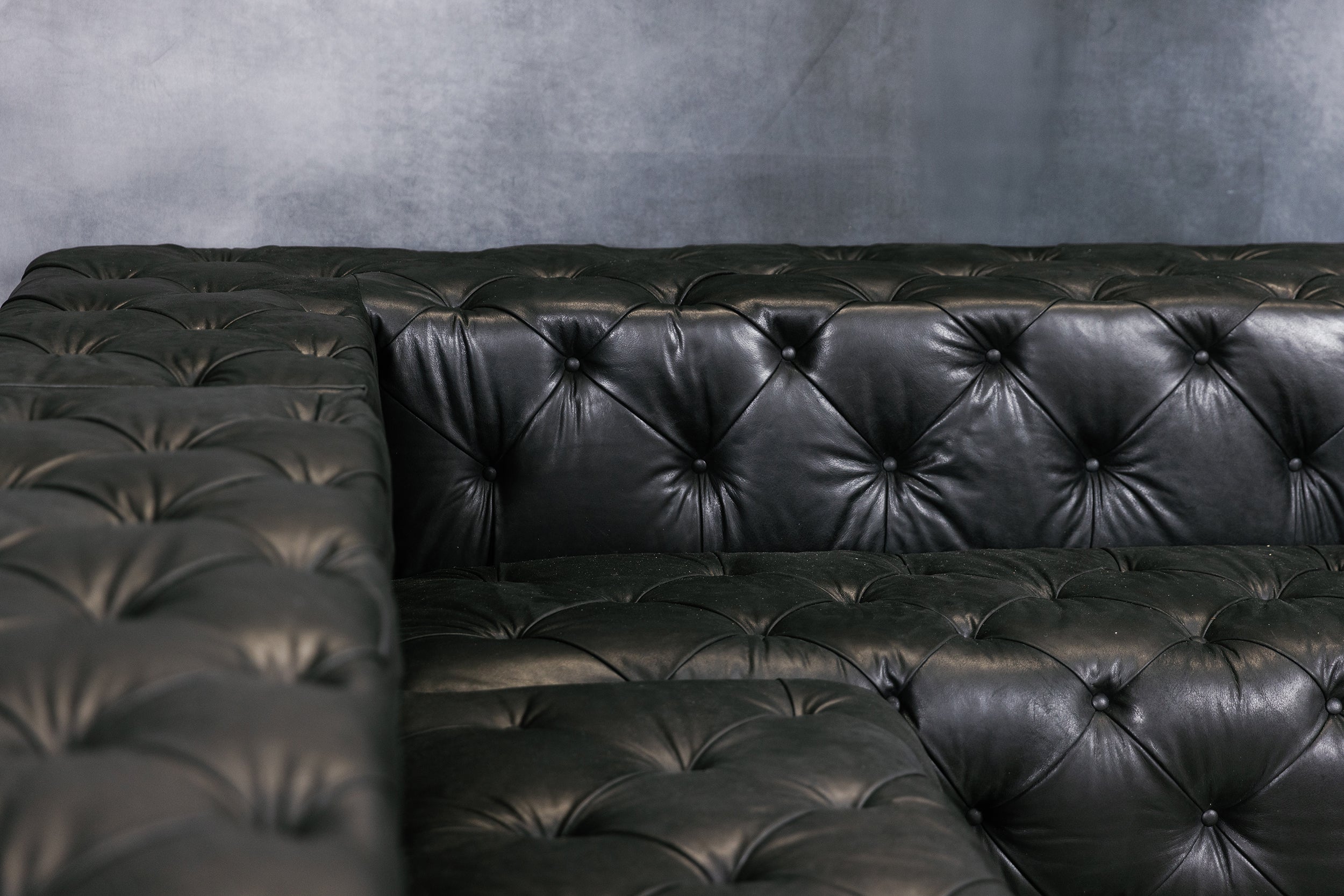 CANAPÉ D'ANGLE EN CUIR ROYAL DECADENCE