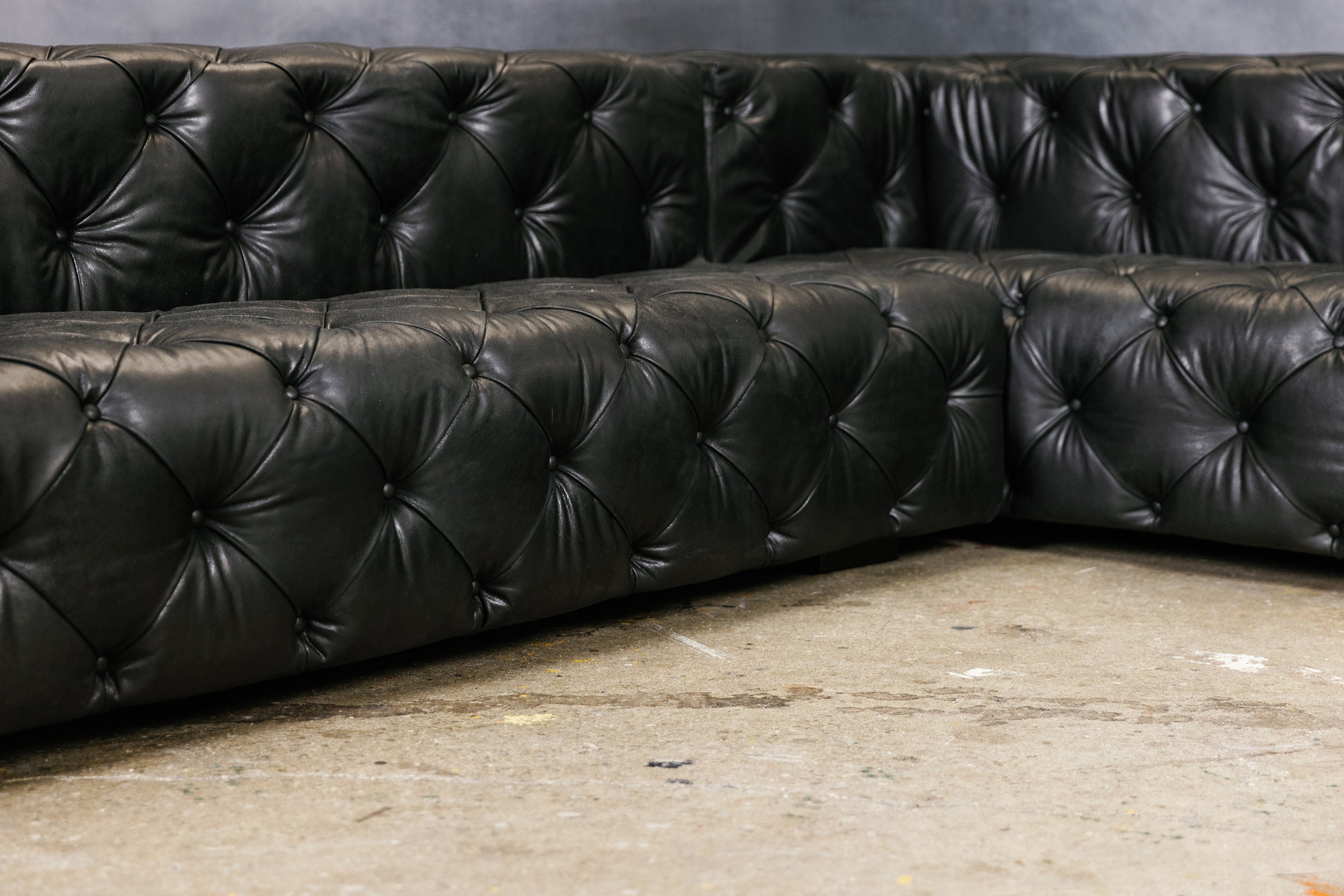 CANAPÉ D'ANGLE EN CUIR ROYAL DECADENCE