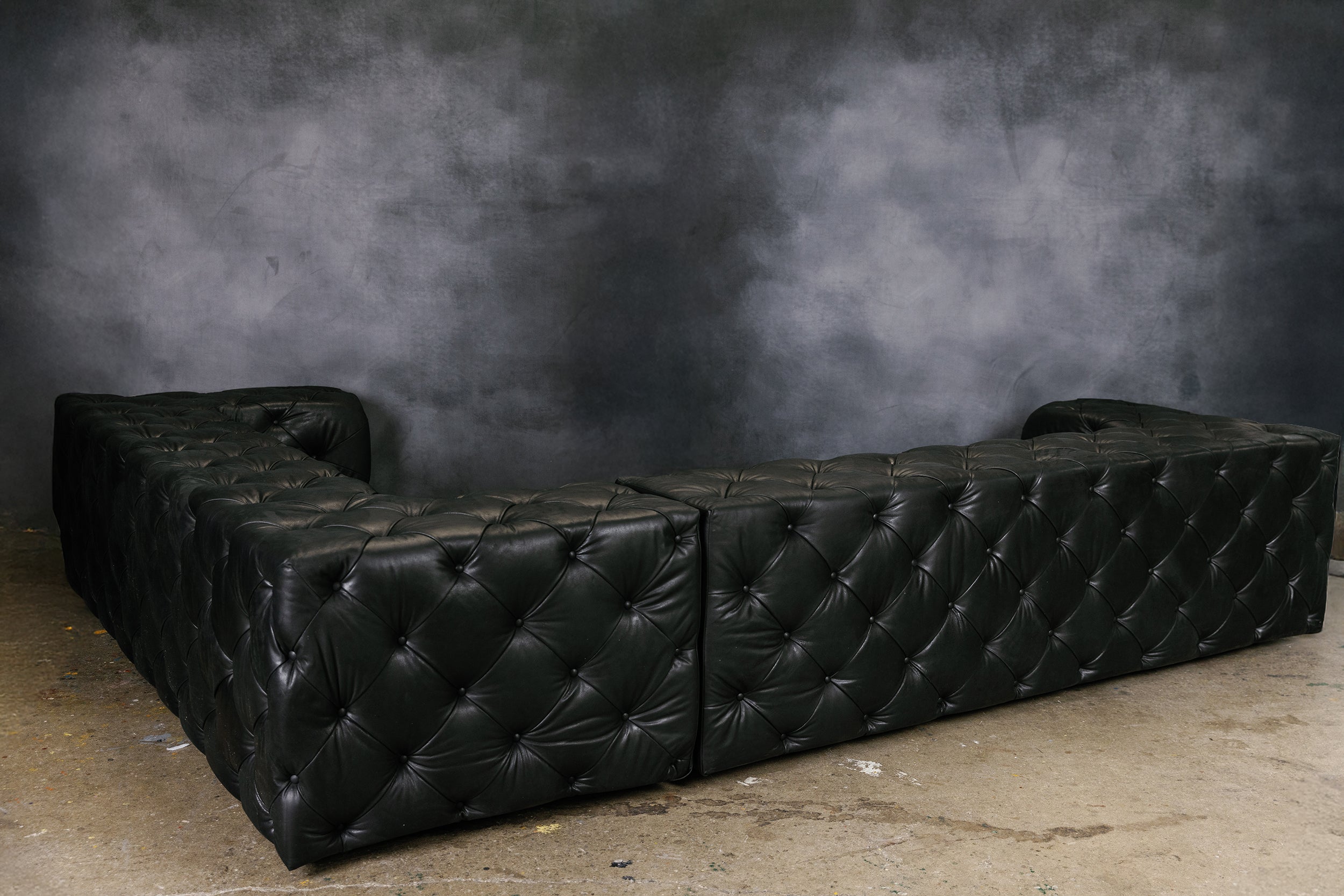 CANAPÉ D'ANGLE EN CUIR ROYAL DECADENCE