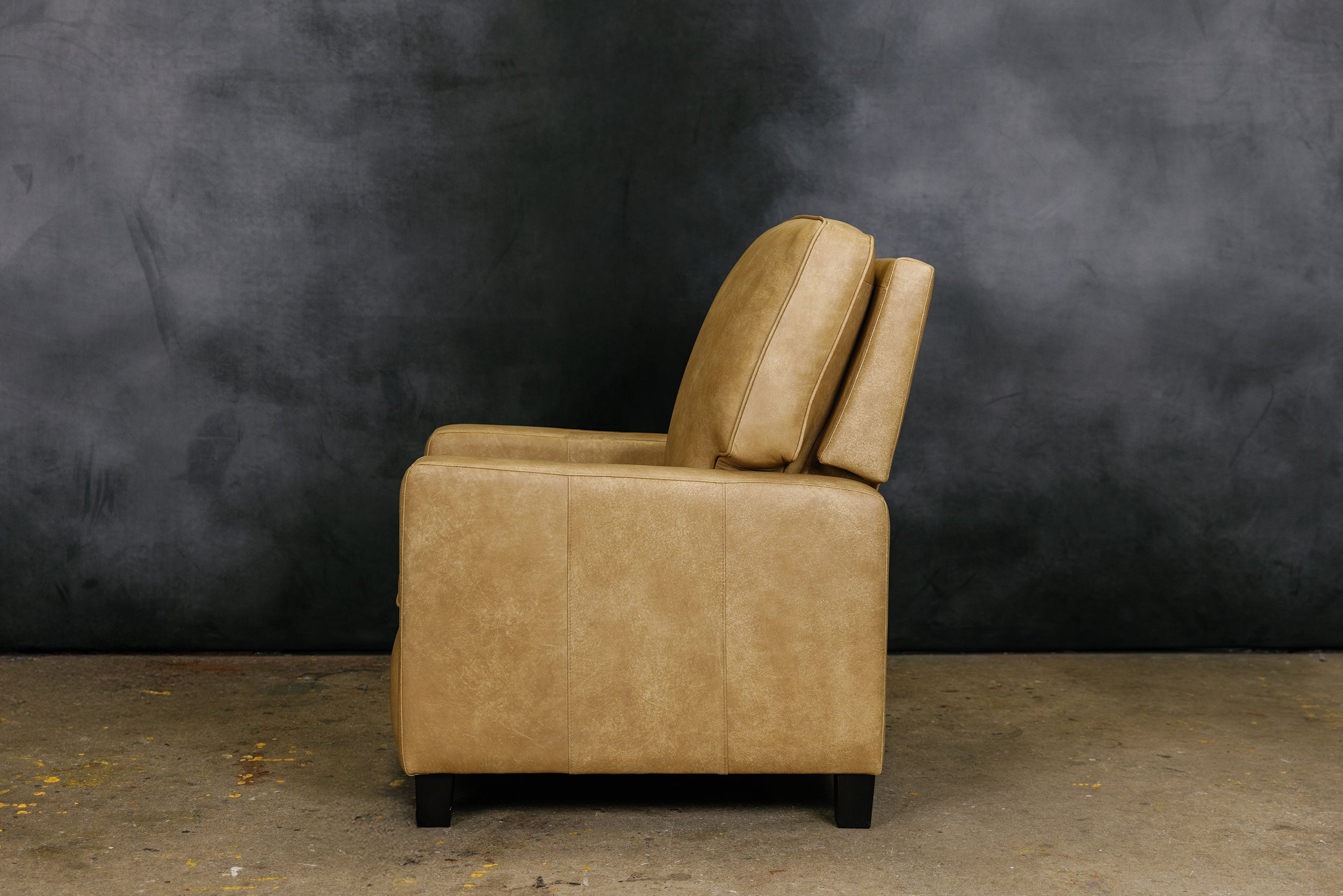 FAUTEUIL INCLINABLE EN CUIR ANTONIO