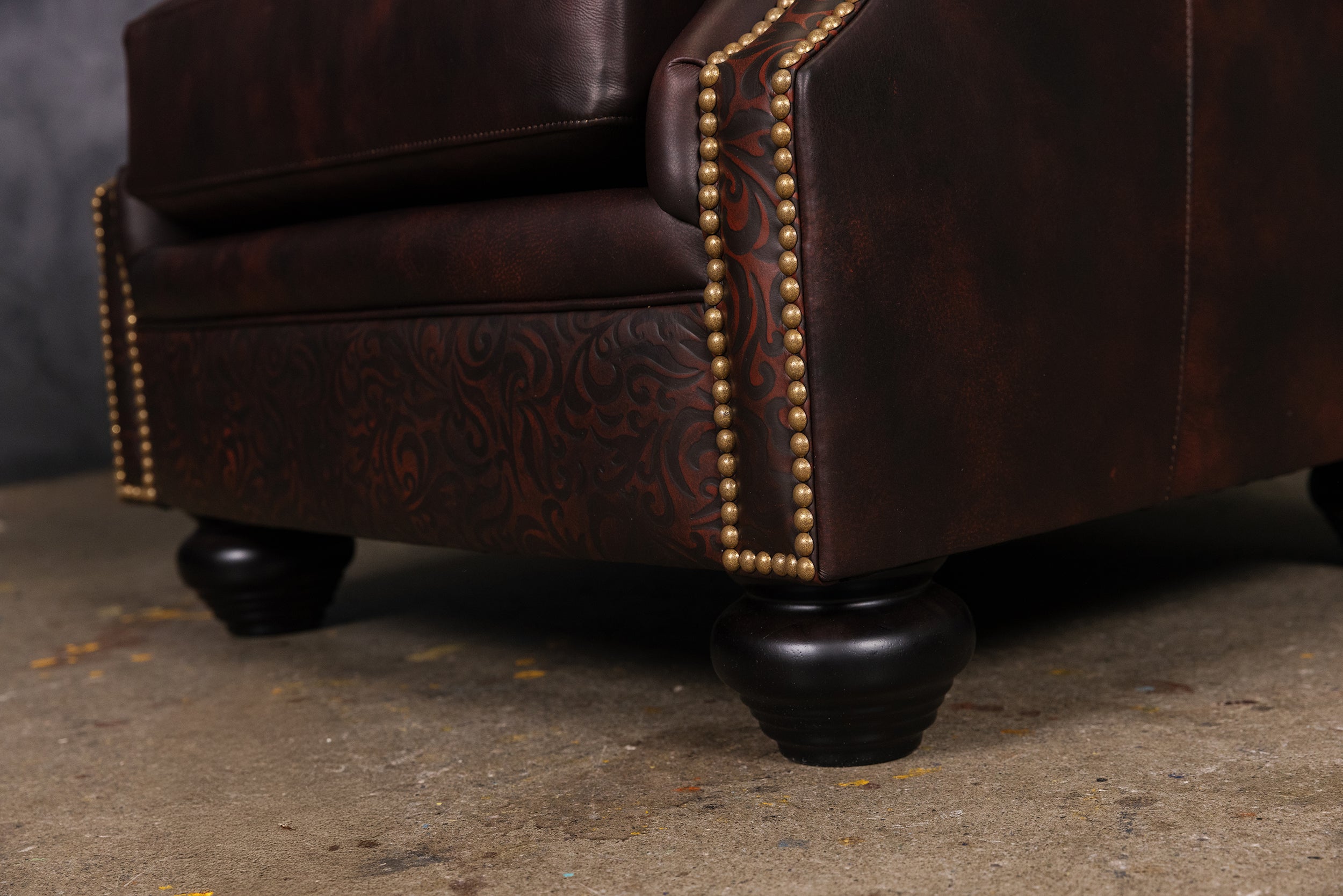 FAUTEUIL EN CUIR AFICIONADO NOBILITÉ 