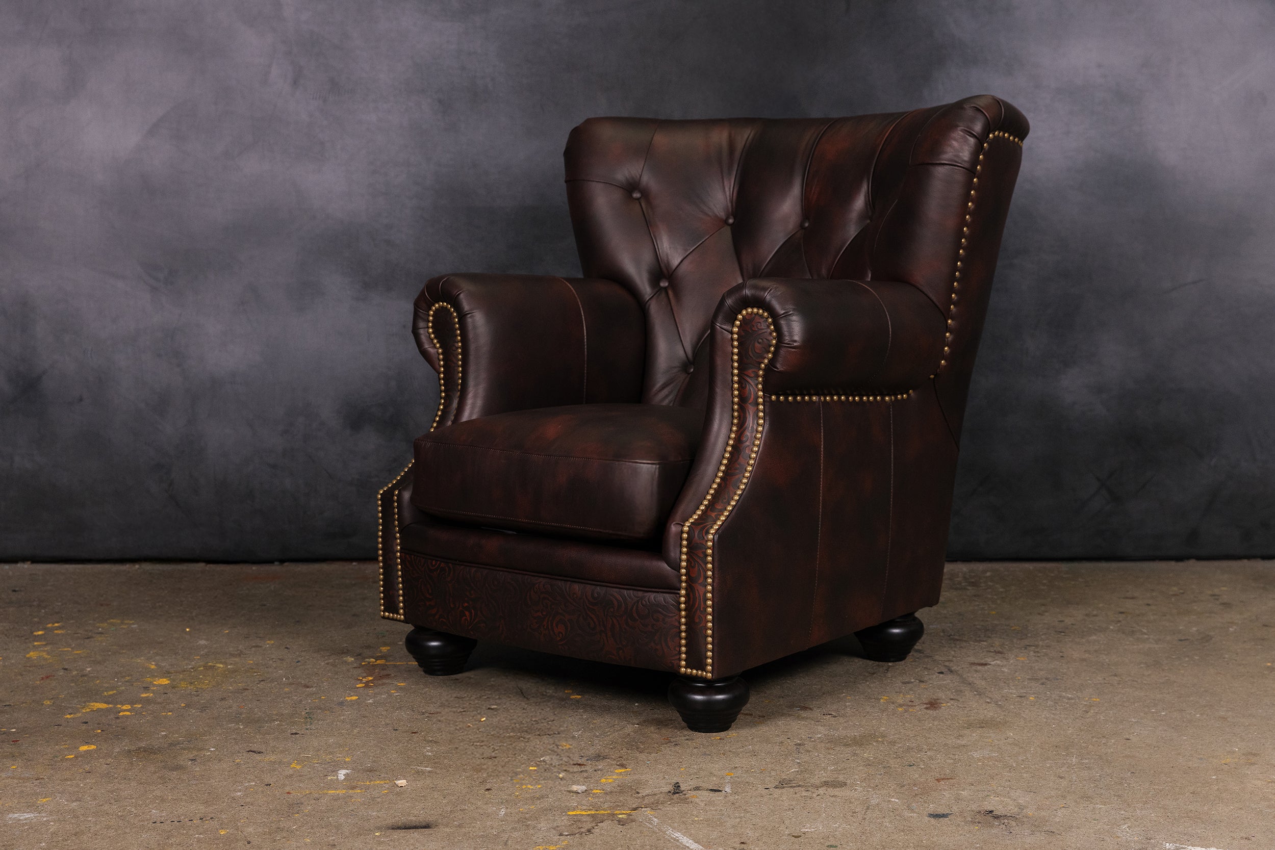 FAUTEUIL EN CUIR AFICIONADO NOBILITÉ 