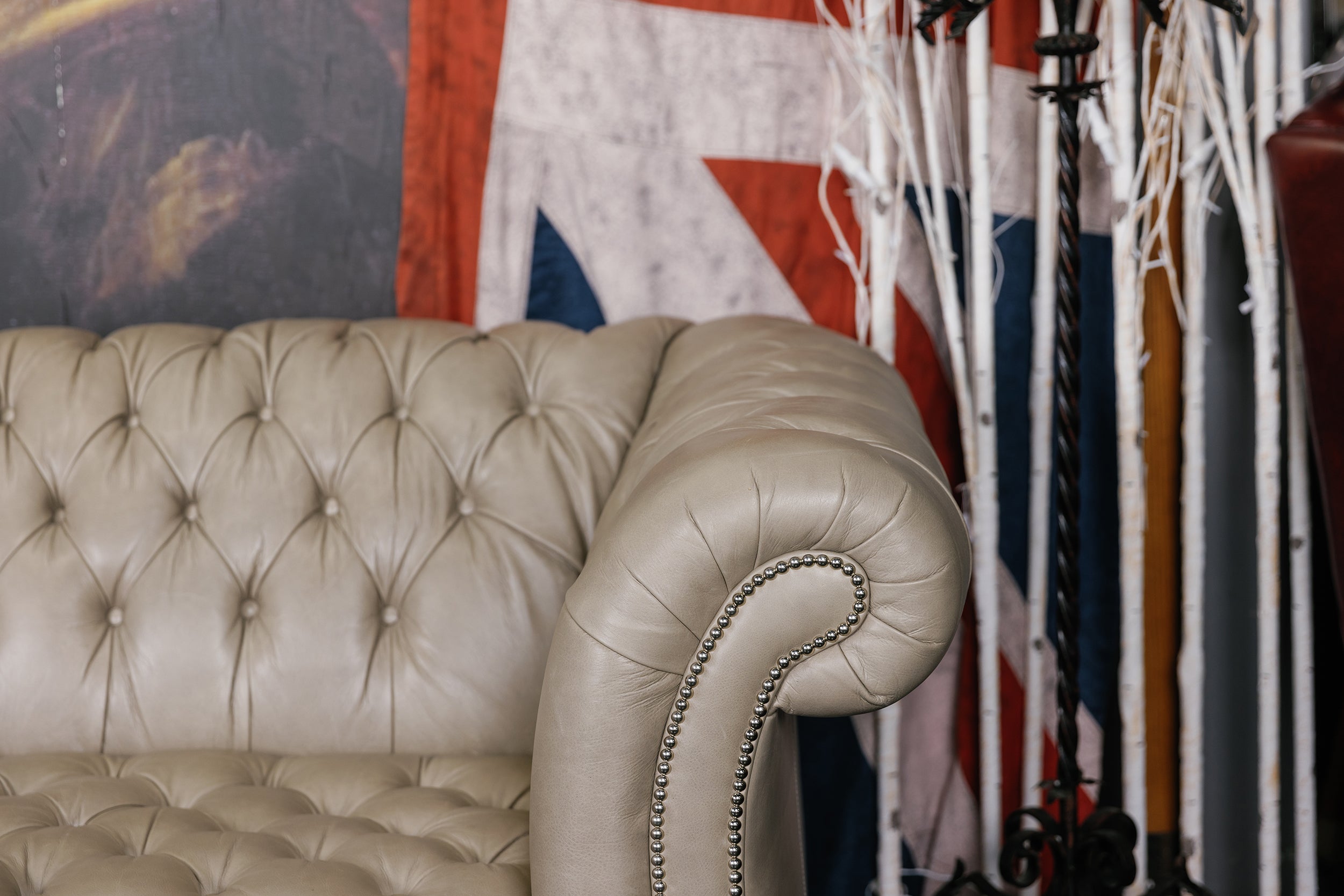 CASA BERGAMO SOFA FLOOR MODEL 90 INCH (sold)