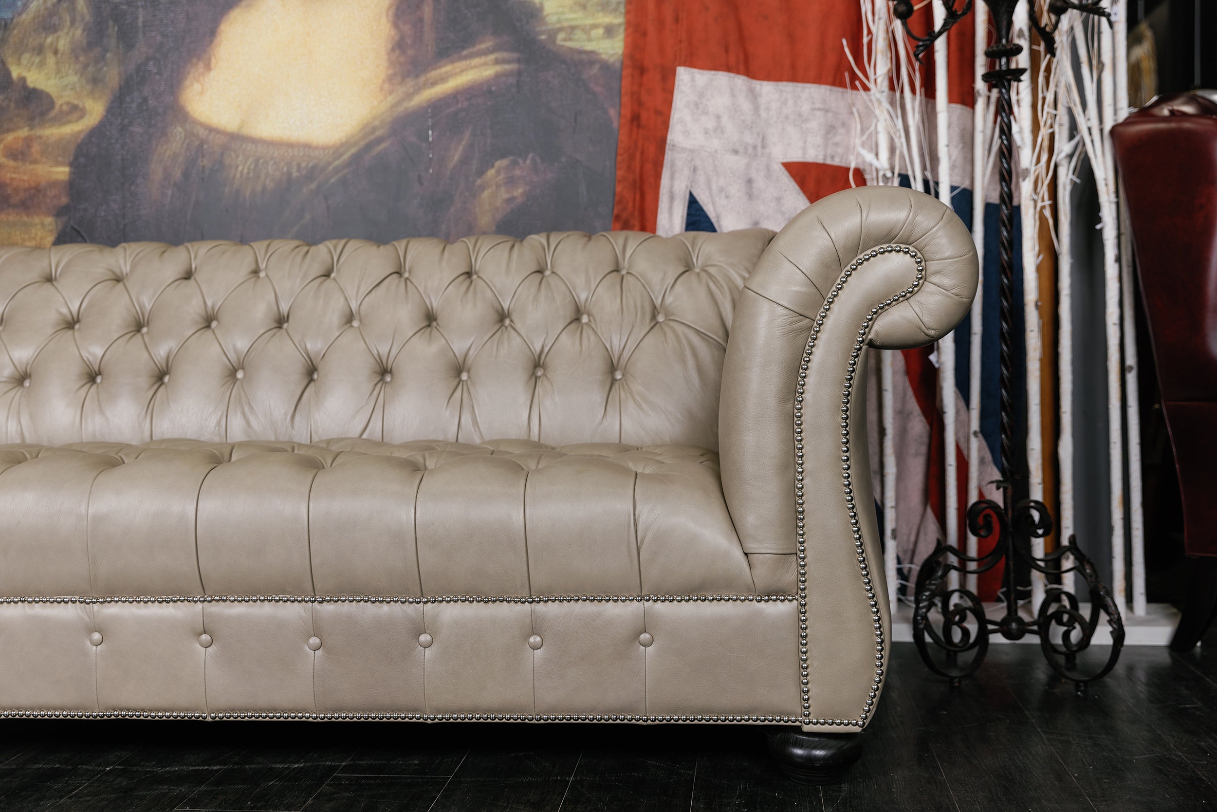 CASA BERGAMO SOFA FLOOR MODEL 90 INCH (sold)