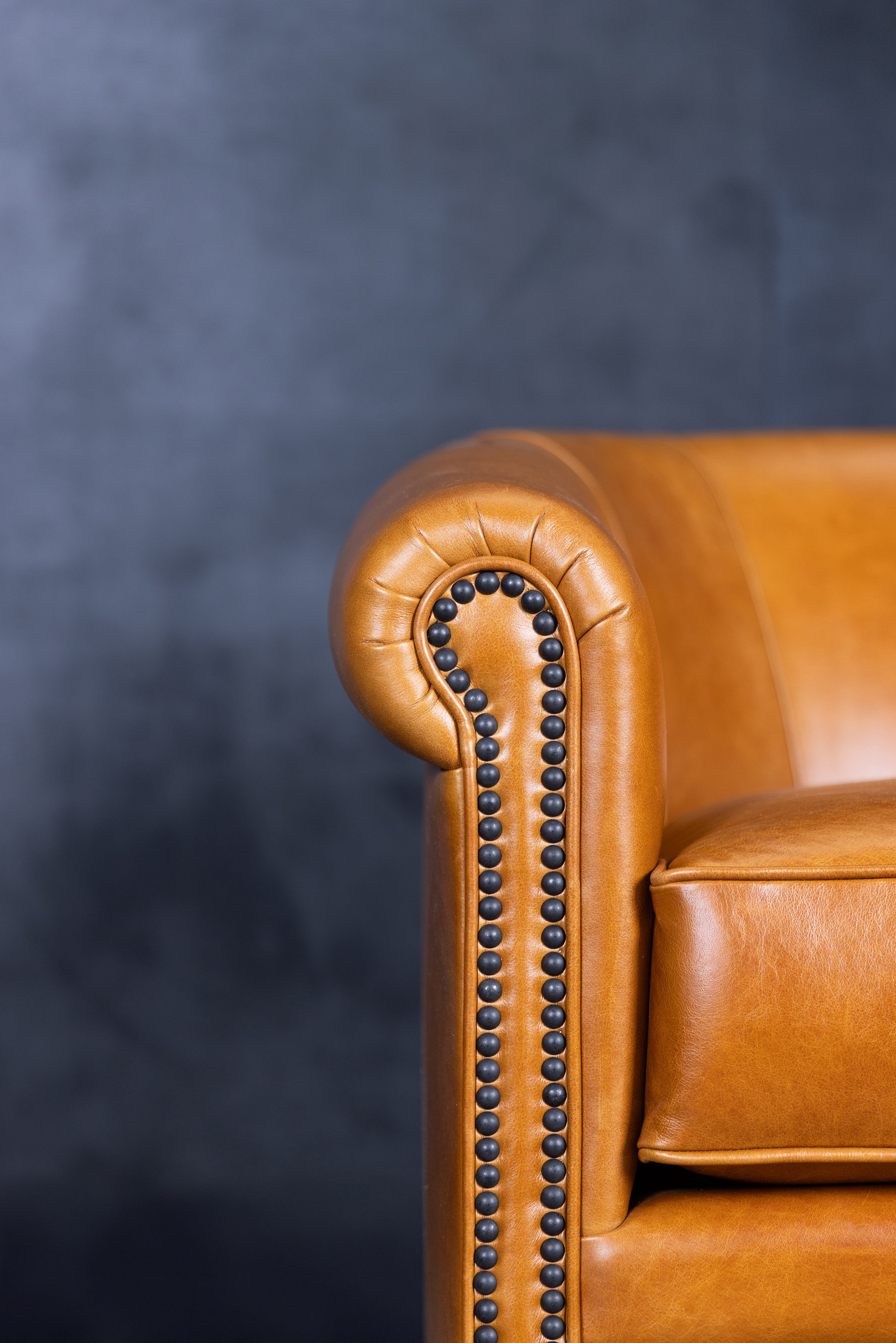 BELFAST LEATHER TUB CHAIR
