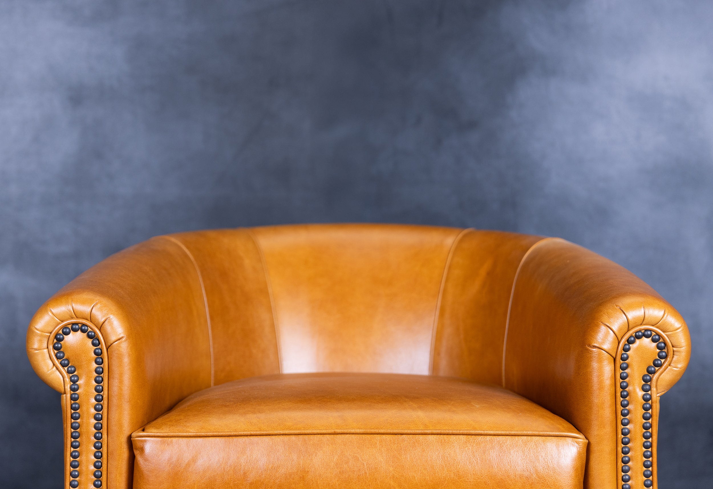 BELFAST LEATHER TUB CHAIR