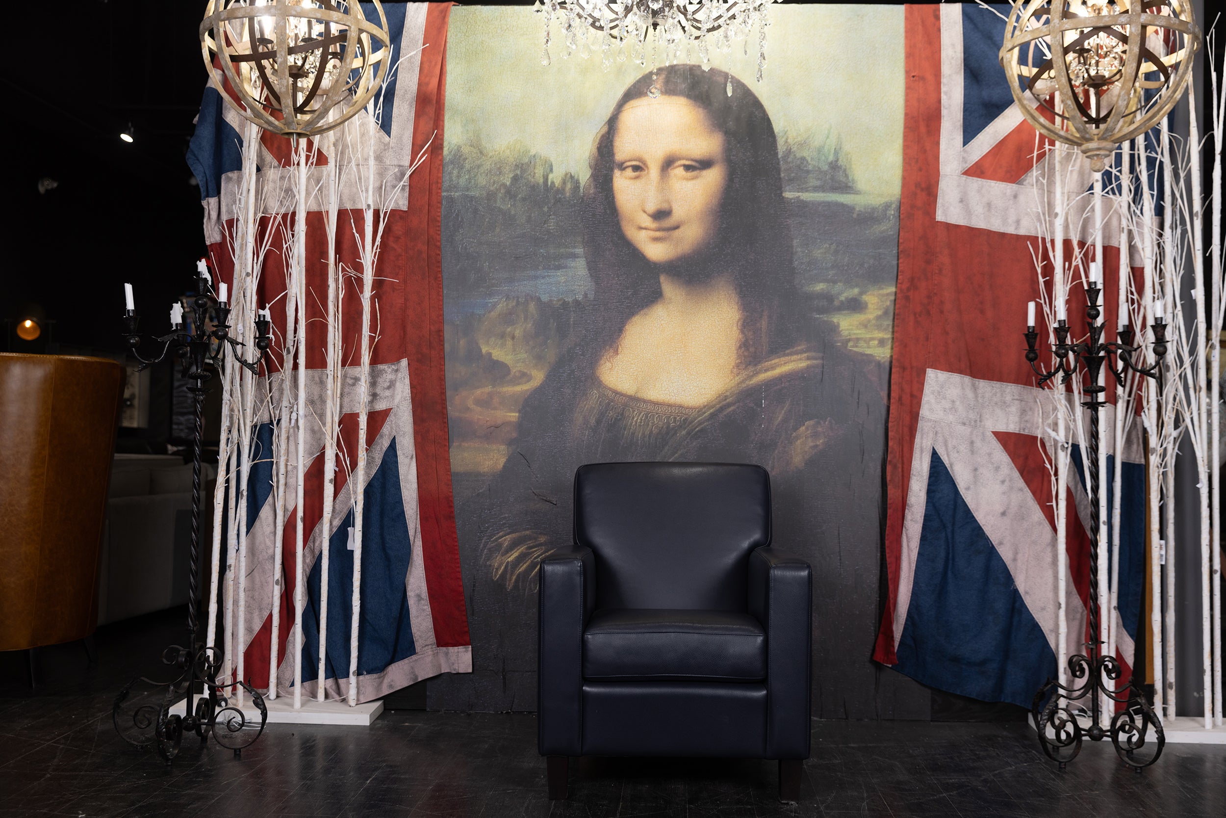 CLASSIC CHAIR IN BLUE (SOLD)