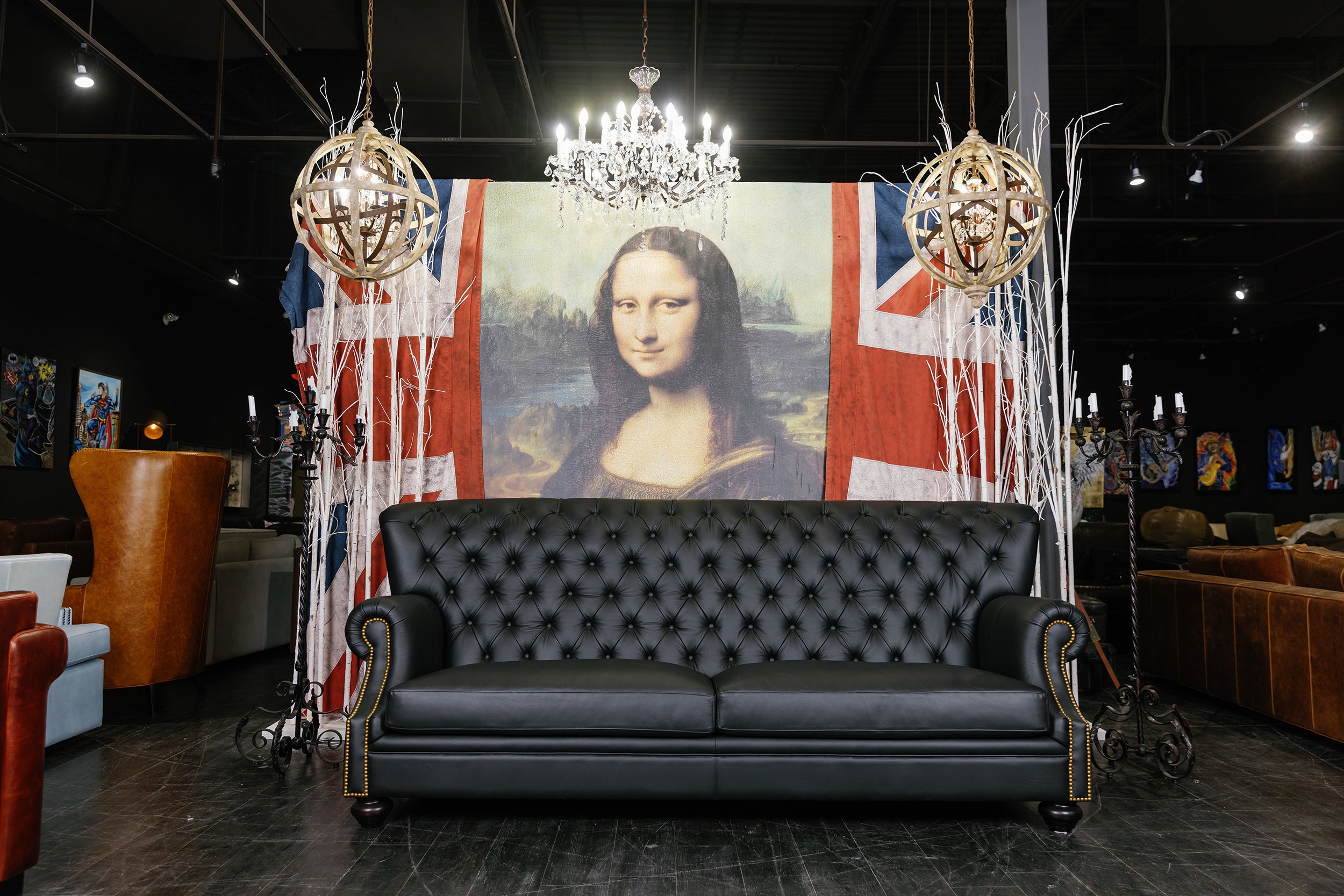 WRITERS SOFA FLOOR MODEL ( SOLD)