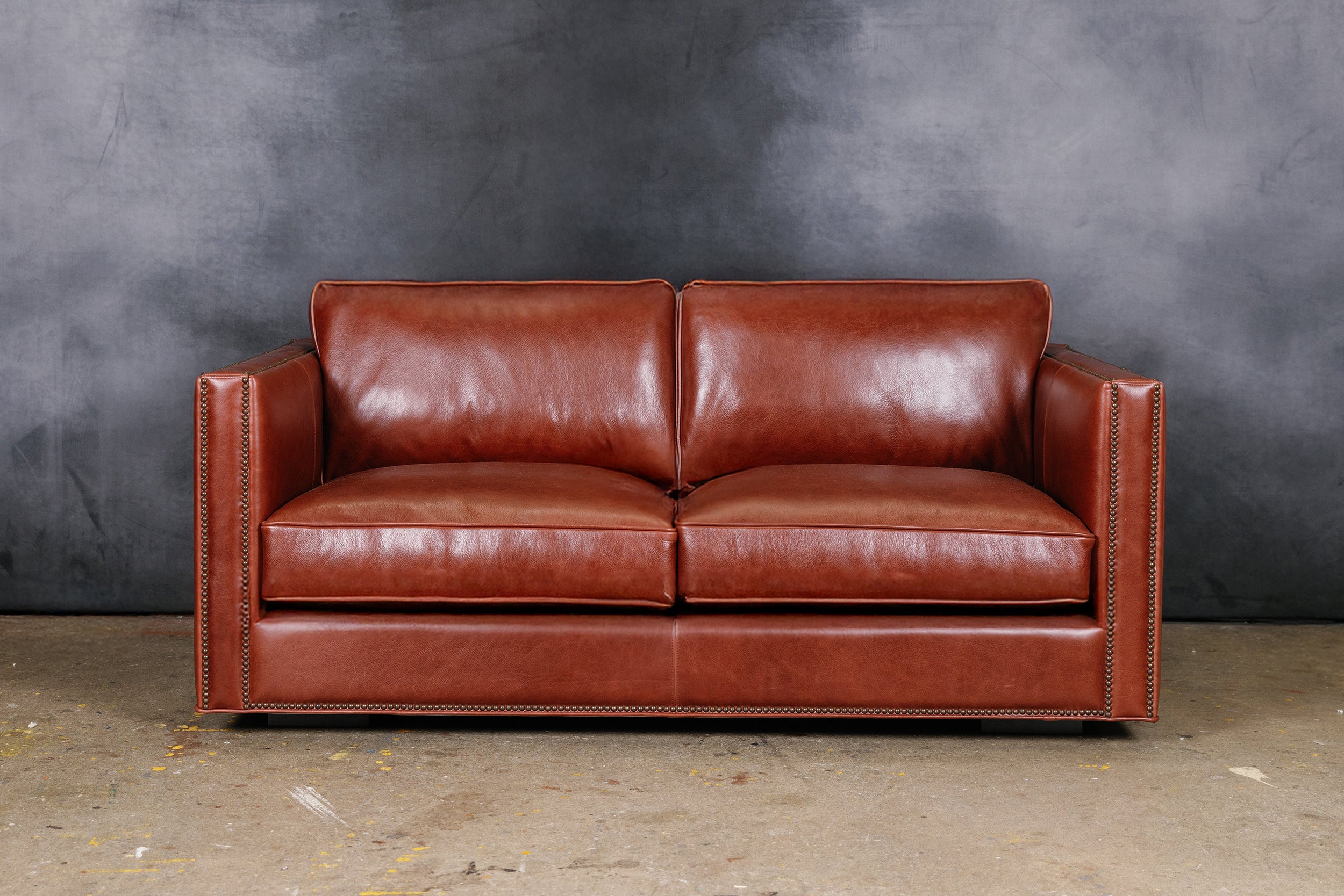 SIR PERCIVAL LEATHER SOFA