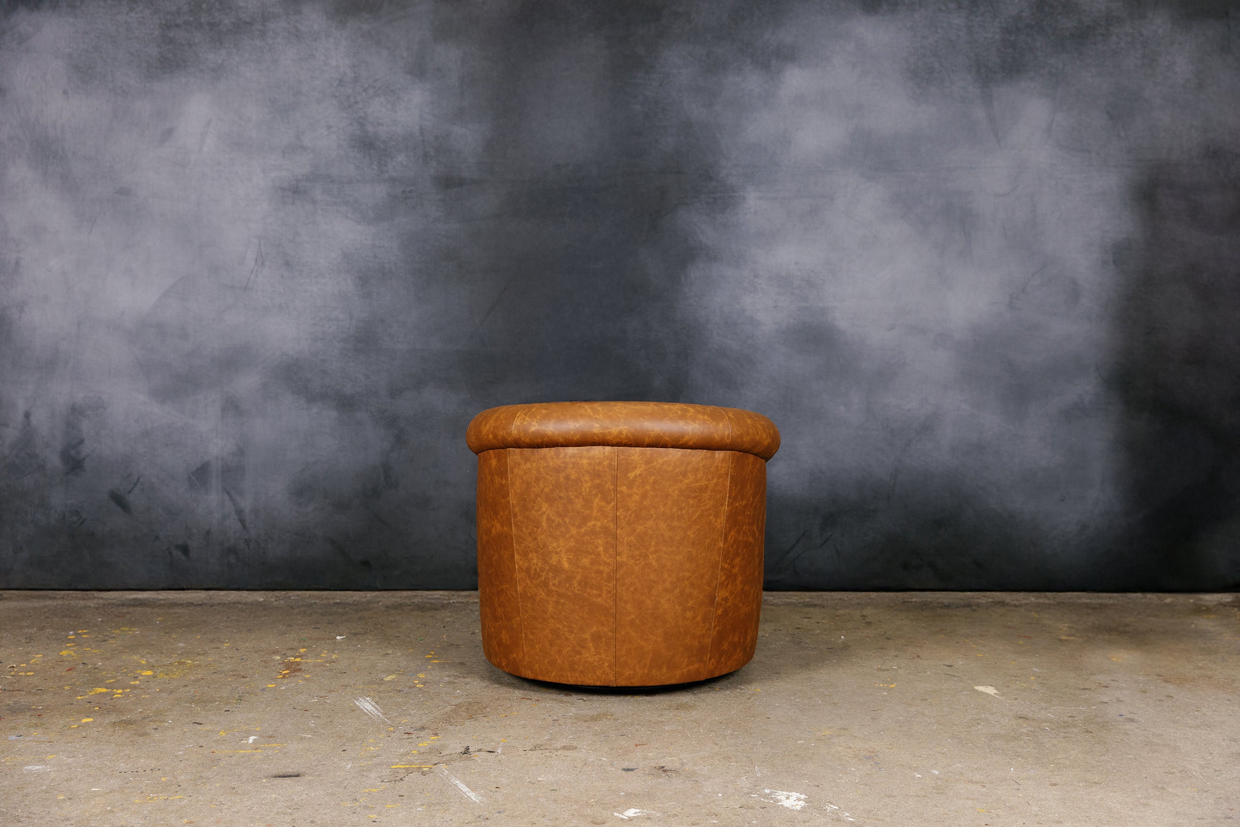 BELFAST LEATHER TUB CHAIR