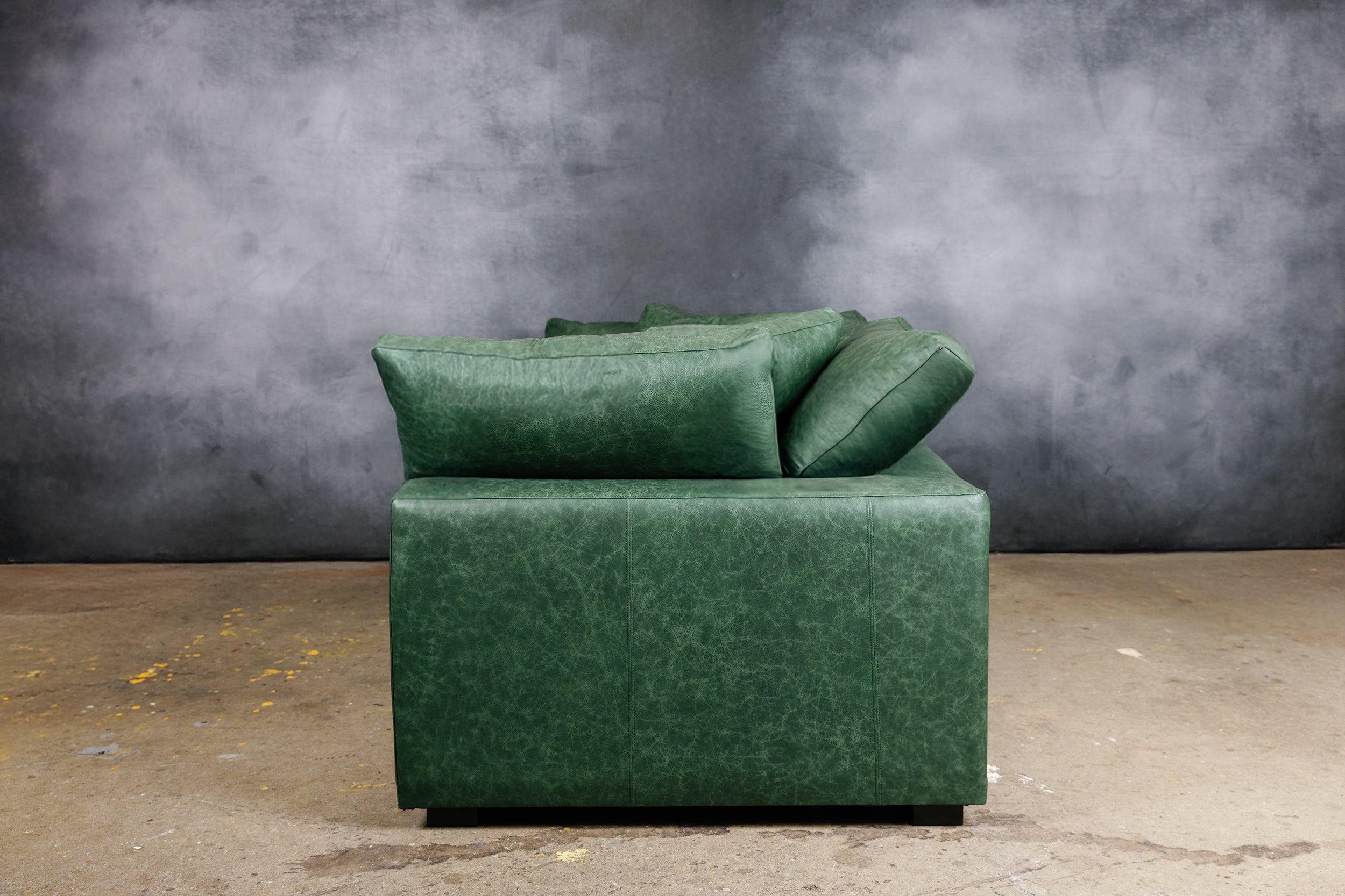 THE OLYMPUS CLOUD LEATHER SOFA 2 SEATER