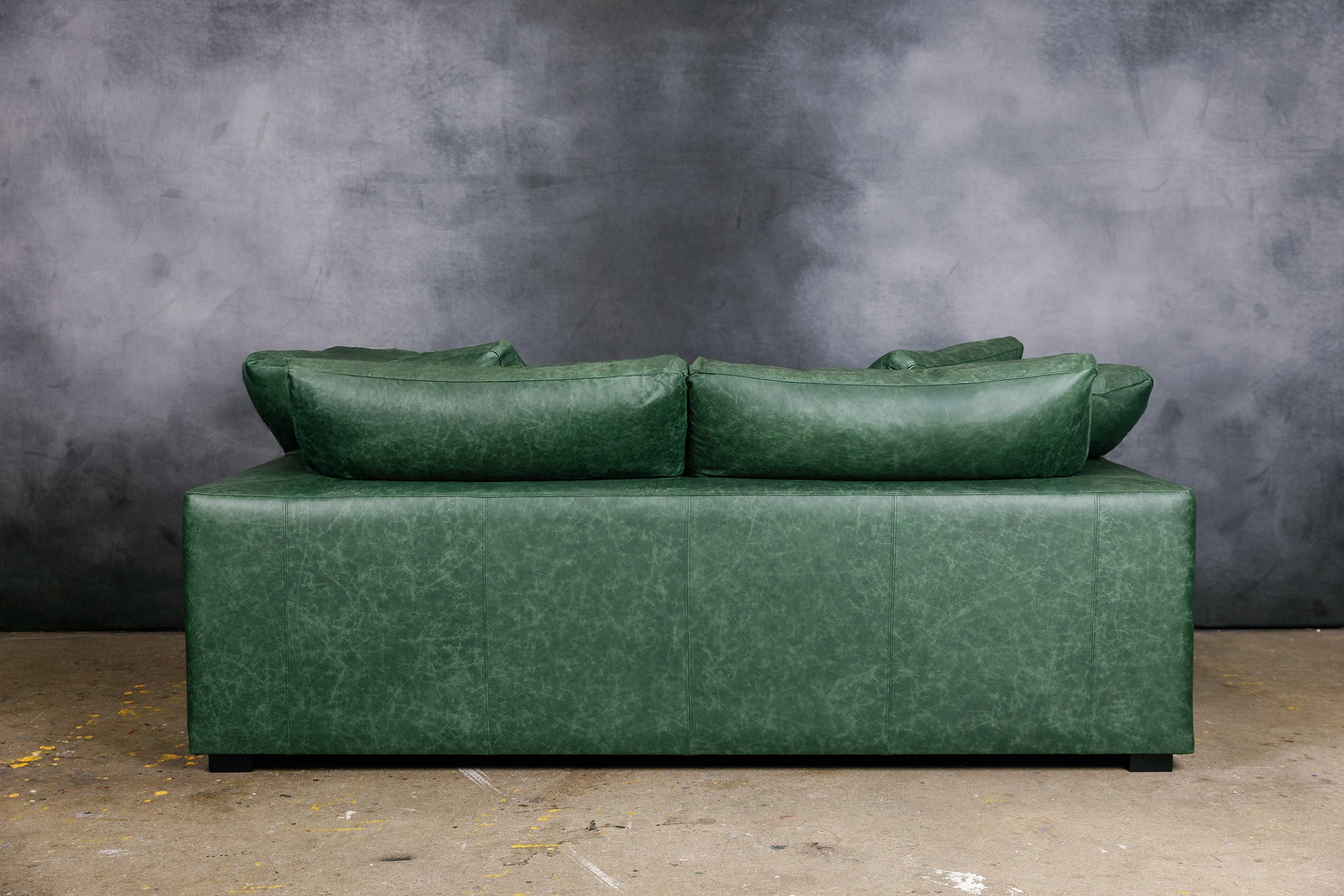 THE OLYMPUS CLOUD LEATHER SOFA 2 SEATER