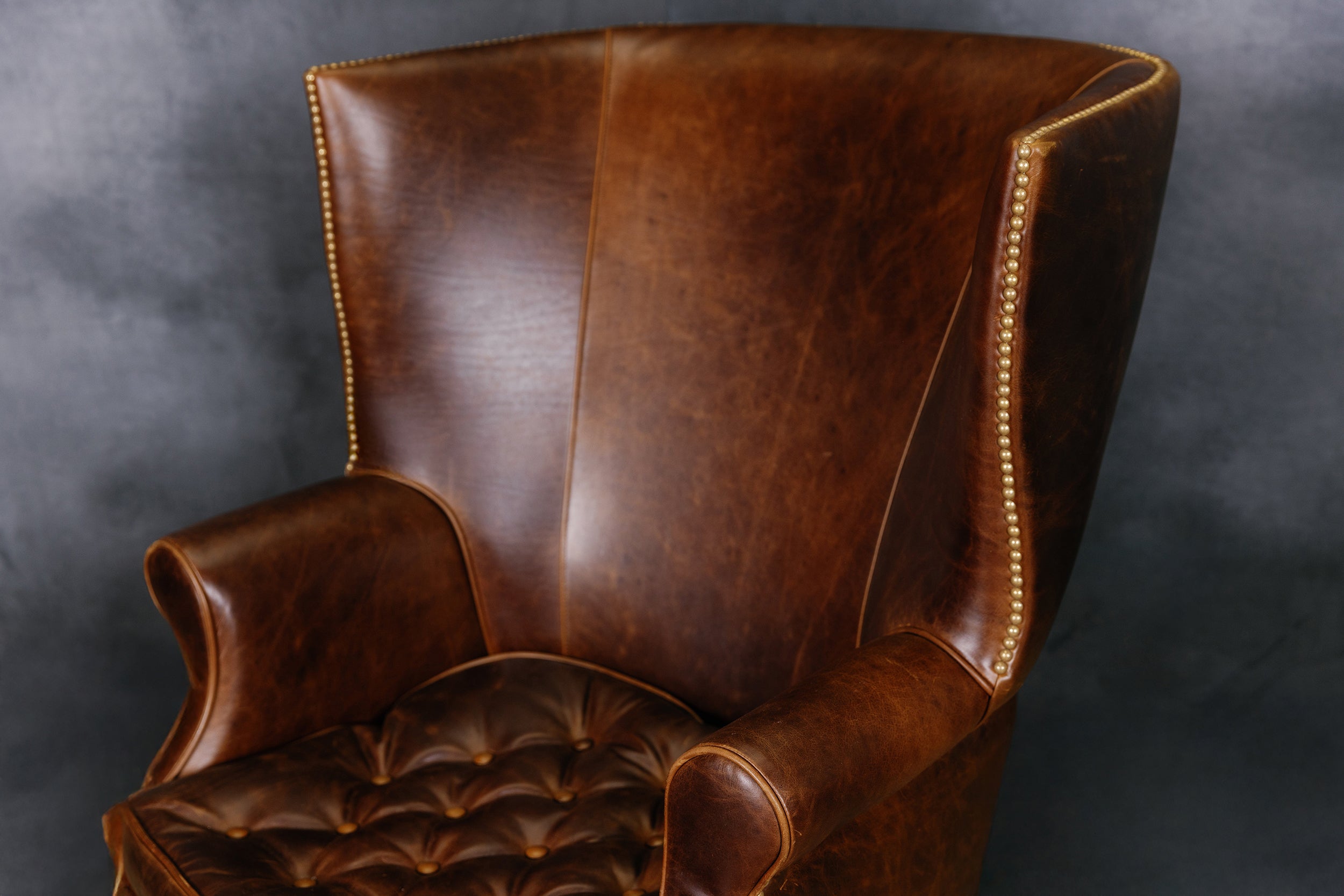 SIR DRAKE LEATHER CHAIR