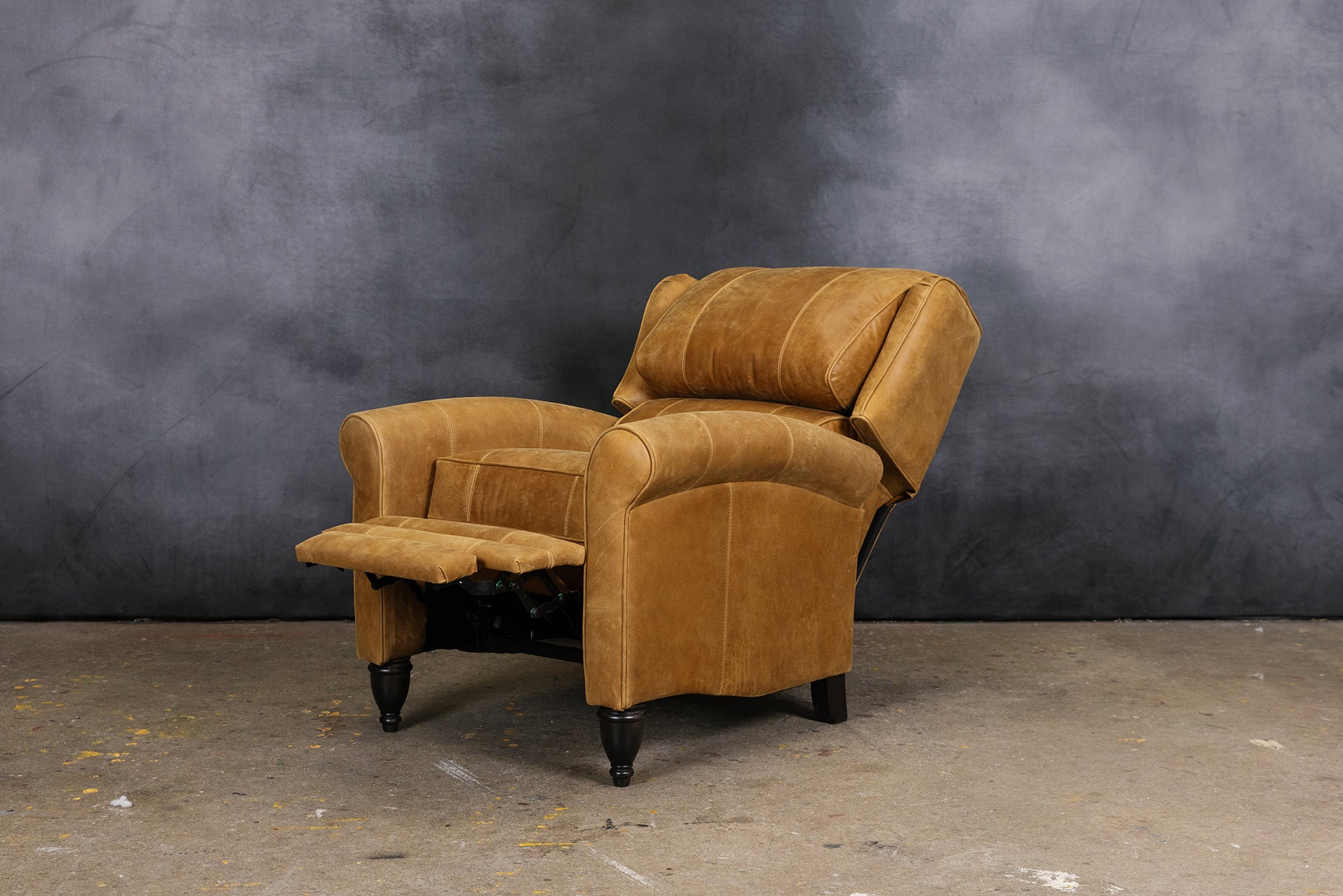 PRINCE JAMIESON LEATHER RECLINER CHAIR