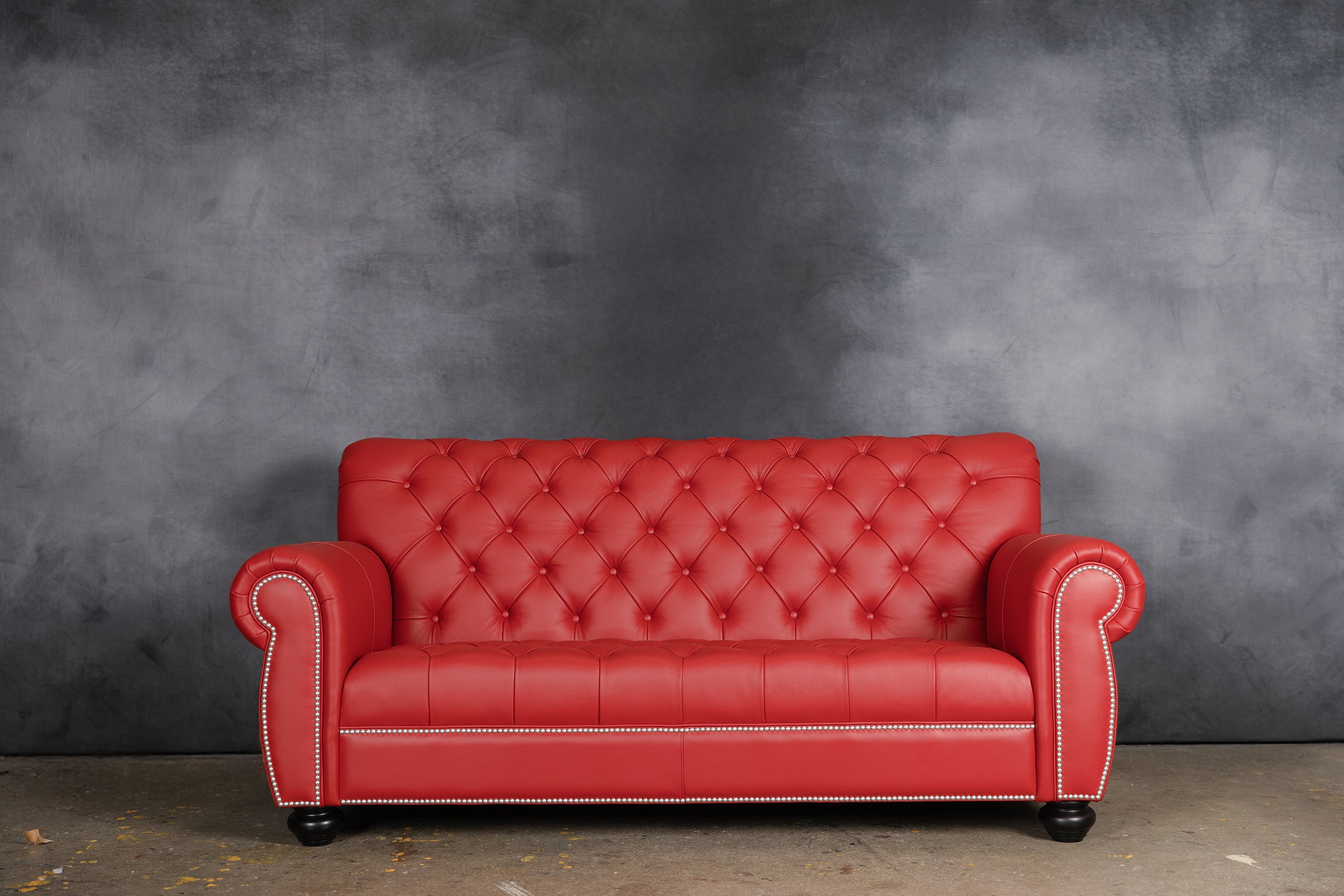 Canapé en cuir Elizabeth