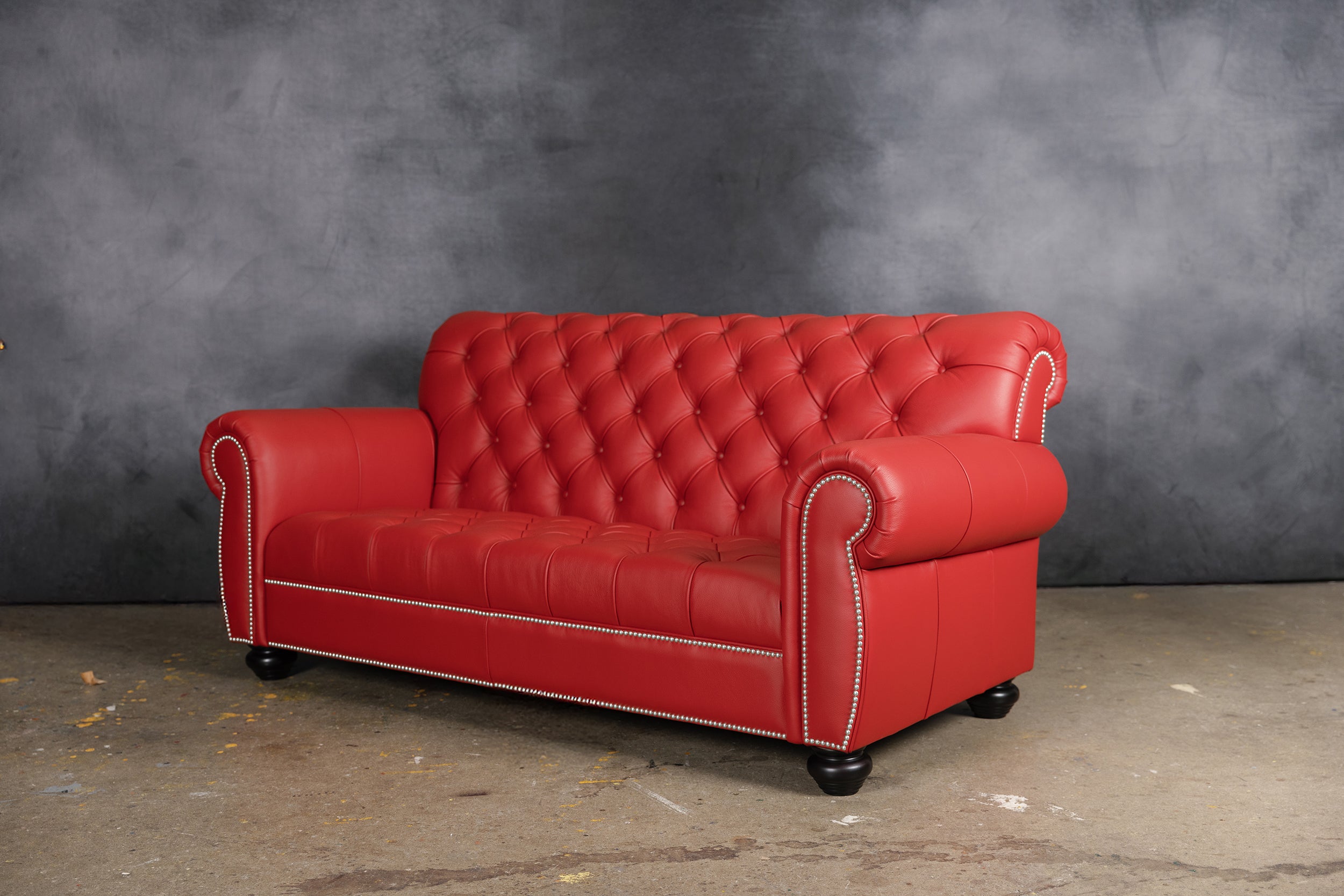 Canapé en cuir Elizabeth