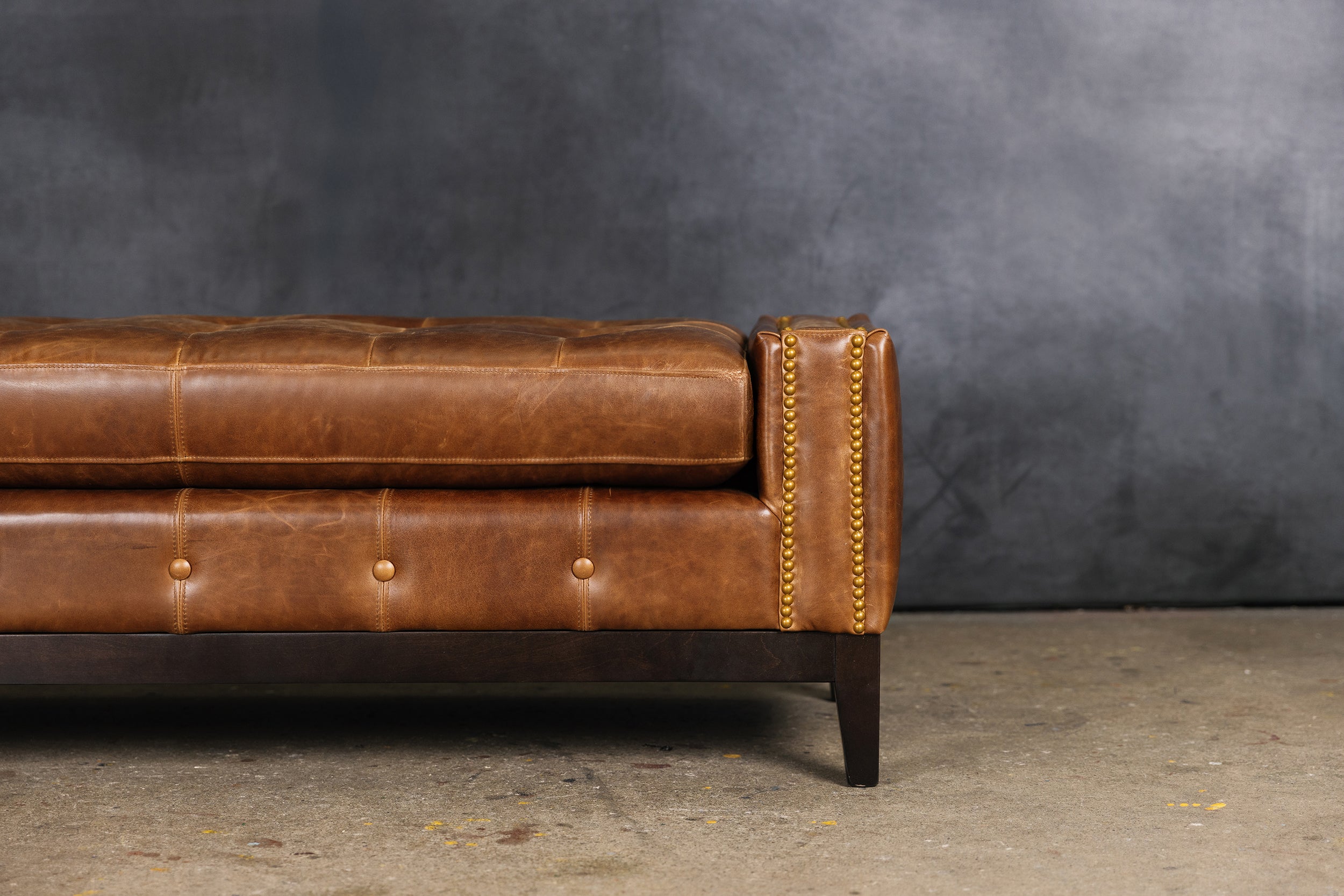 BARON LEATHER BENCH