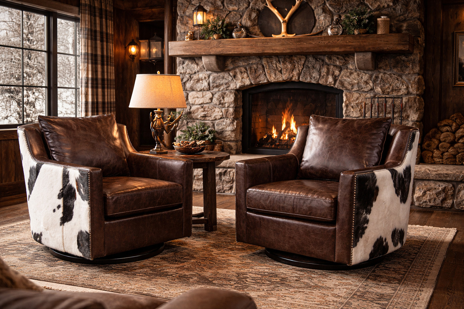 Fauteuil pivotant Yellowstone - Édition limitée