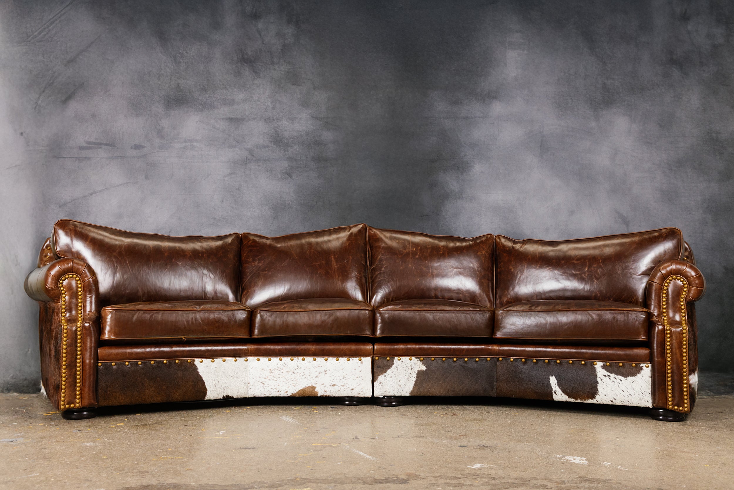 COWHIDE SOFA 
