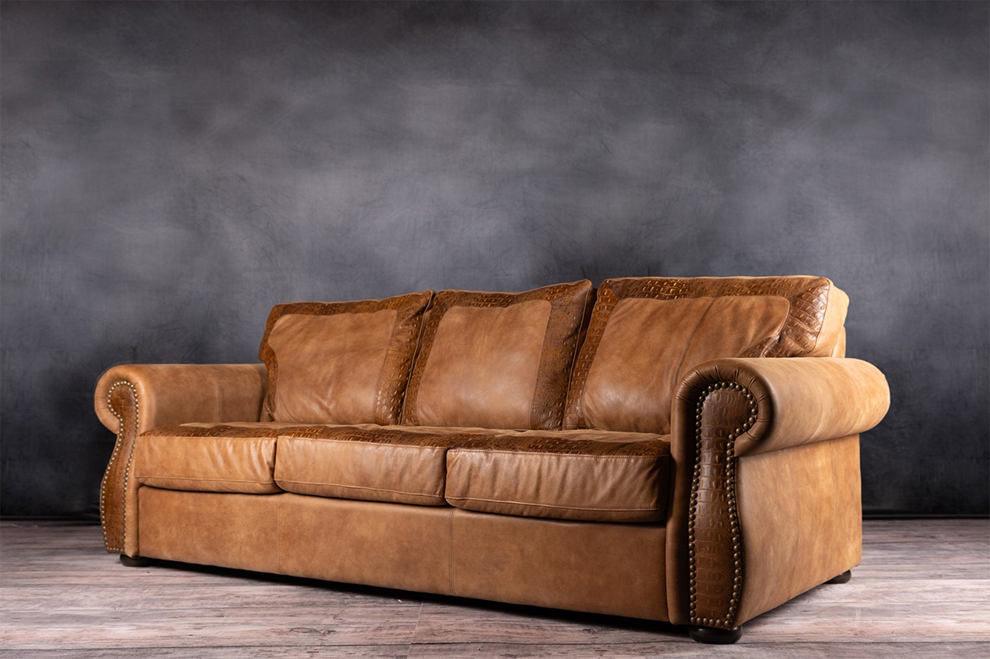 LEATHER SOFA 