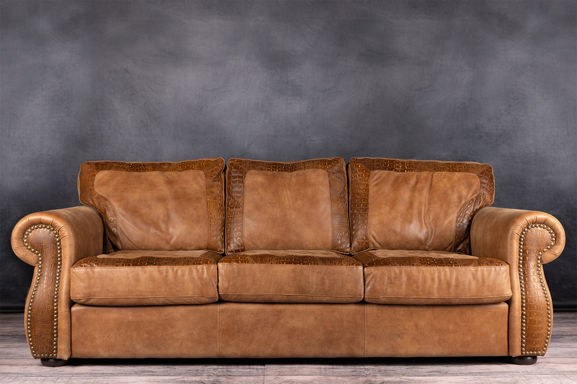 LEATHER SOFA 