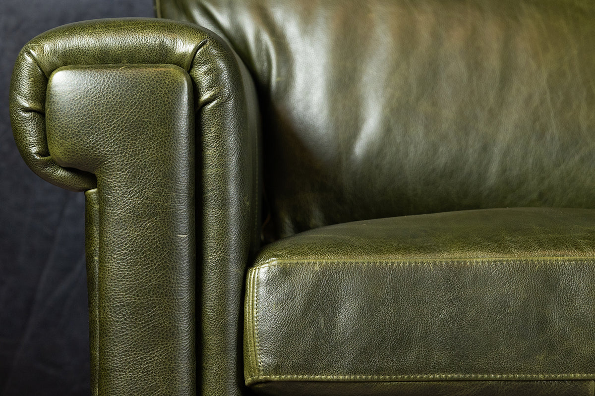 HOUSTON LEATHER SECTIONAL