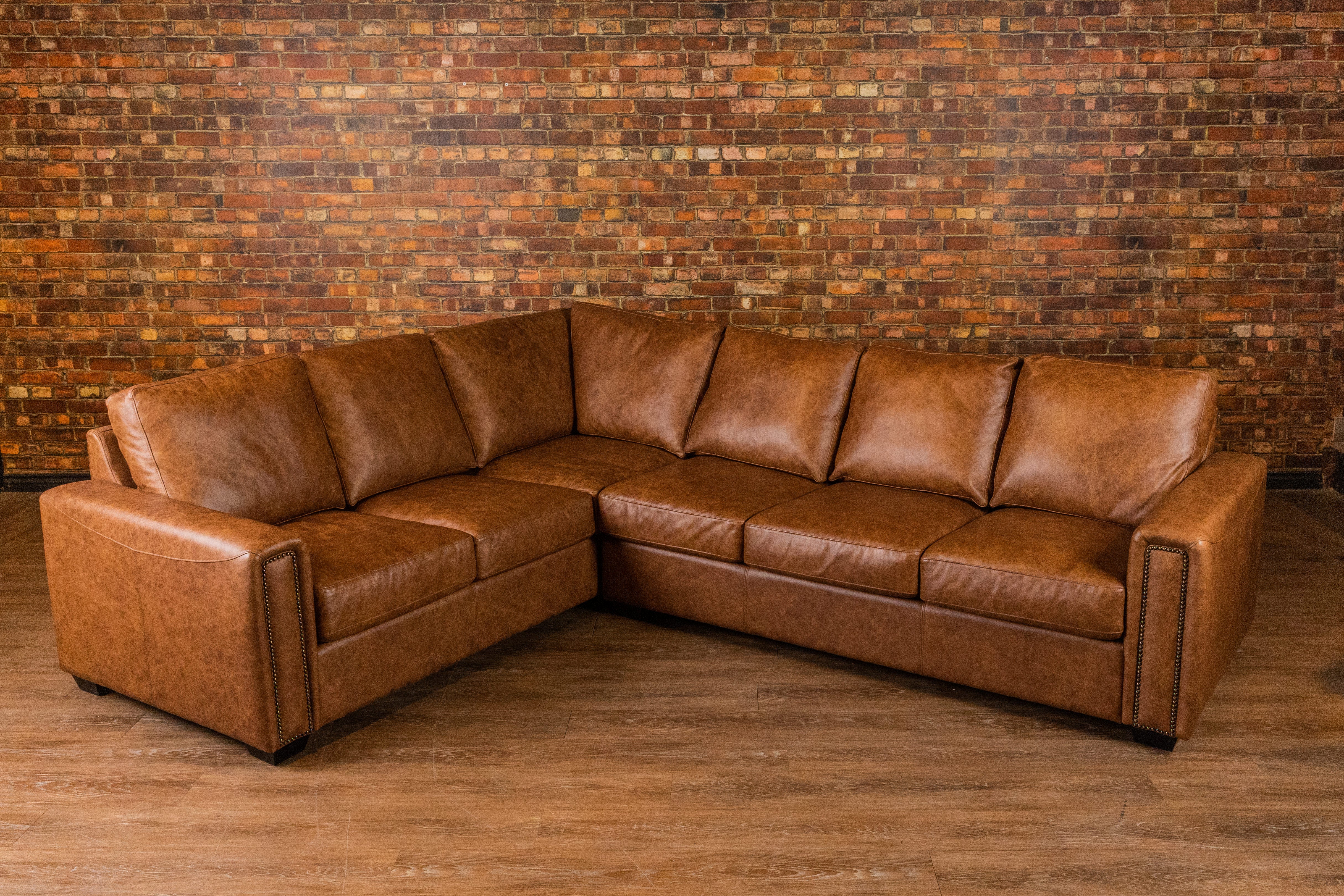 IOWA LEATHER SECTIONAL