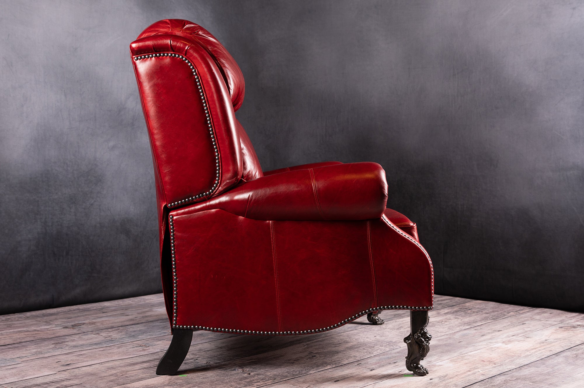 KING RECLINER RED CHAIR