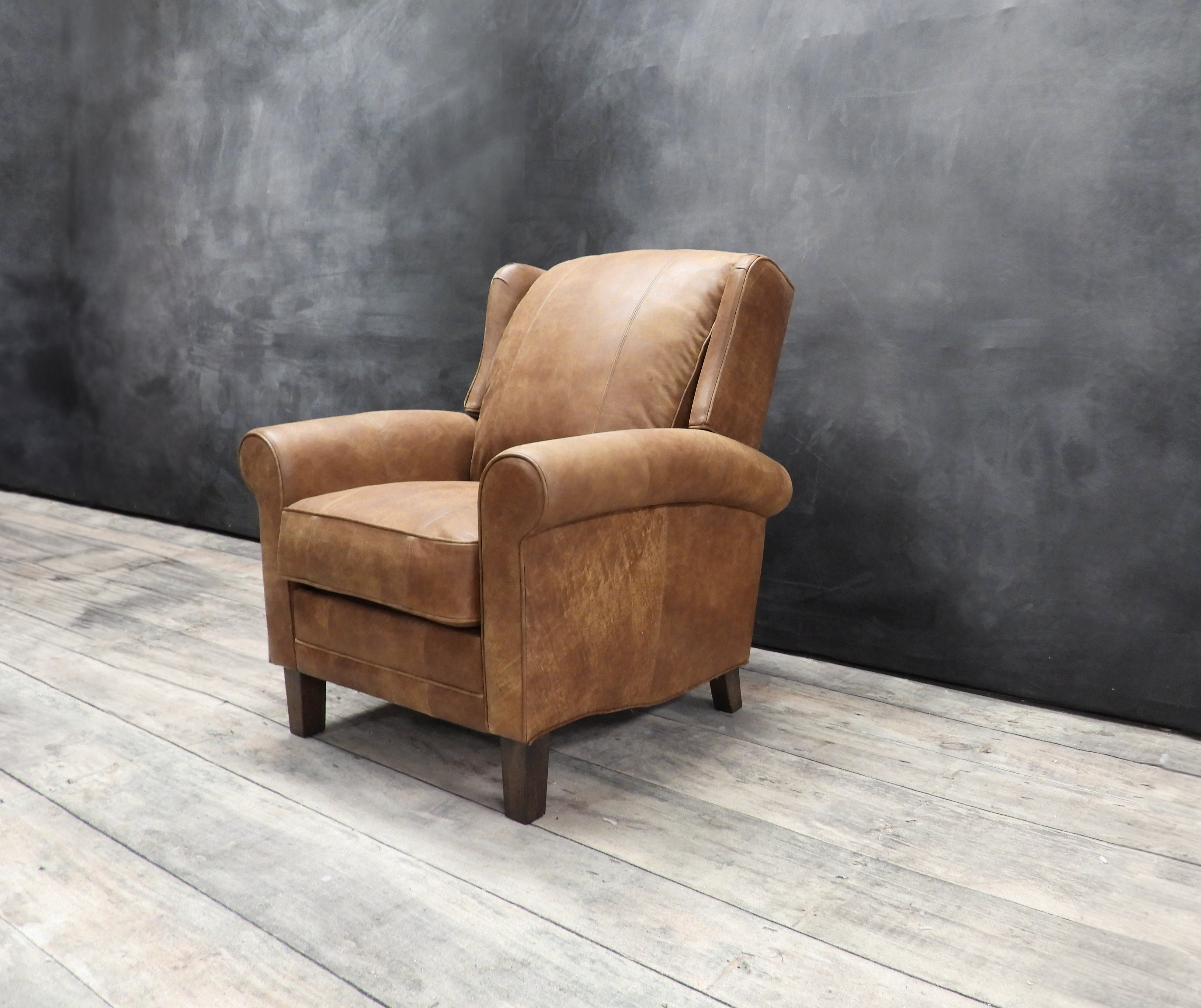 LORD FREDERICK RECLINER LEATHER CHAIR