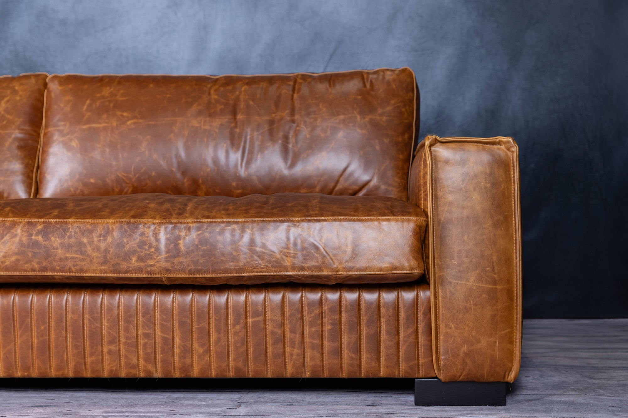 ROYAL ADMIRAL LEATHER SECTIONAL